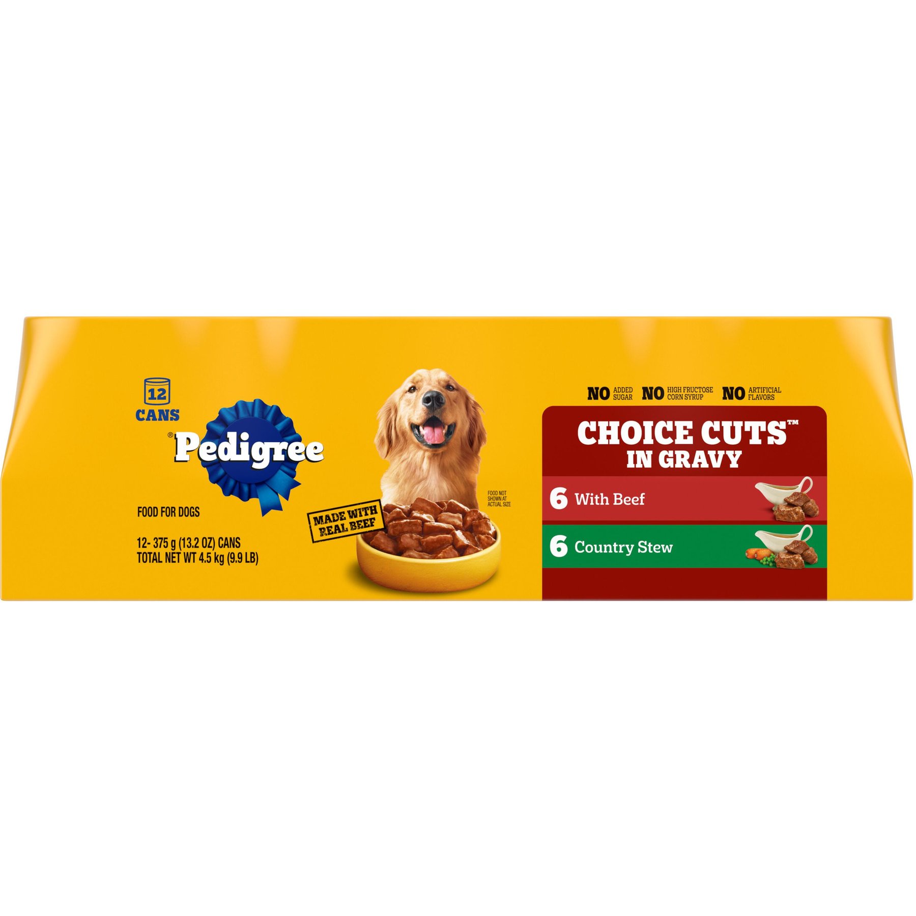 Pedigree Choice Cuts in Gravy Beef & Country Stew Adult Canned Wet Dog Food Variety Pack