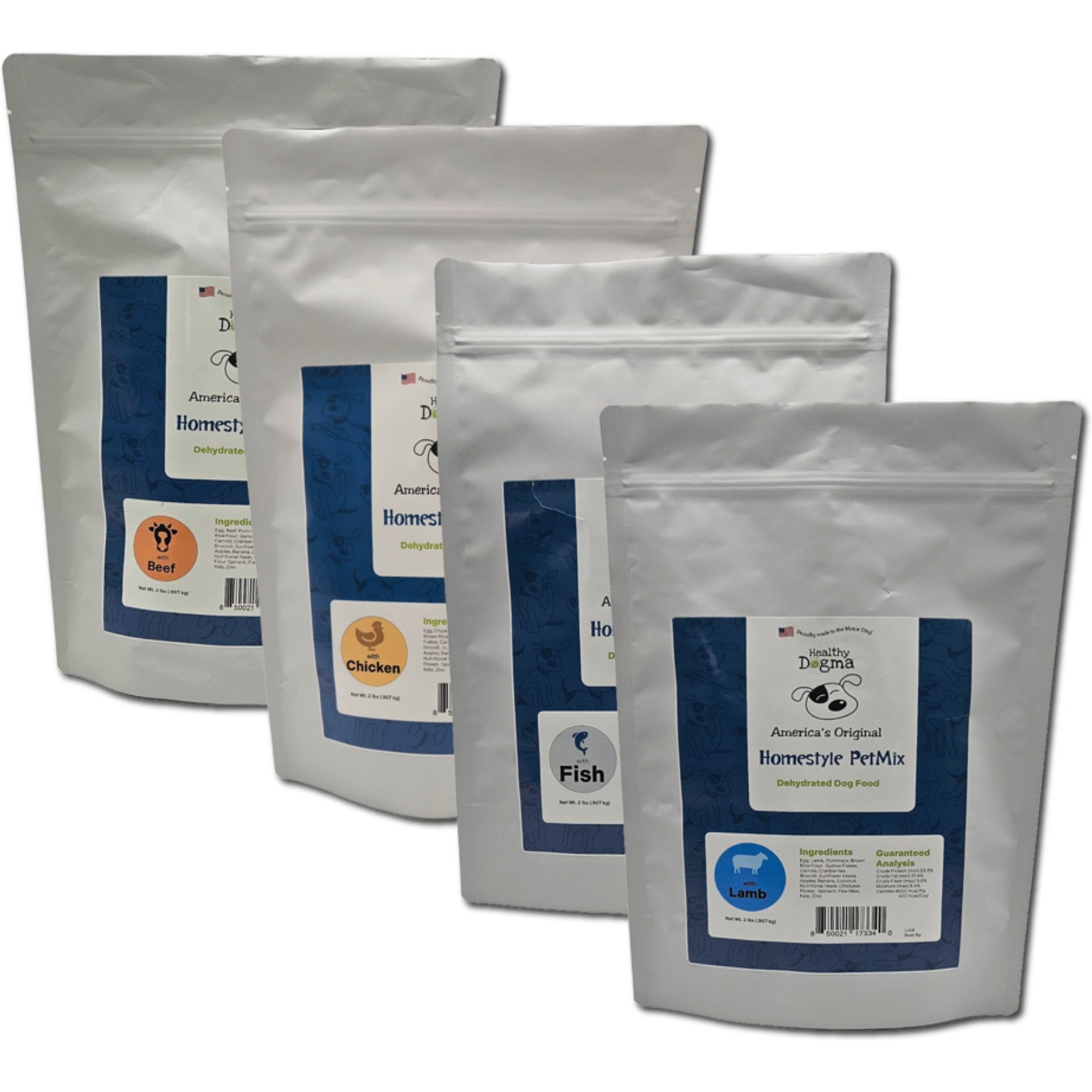 Healthy Dogma Homestyle PetMix Lamb Dehydrated Dog Food