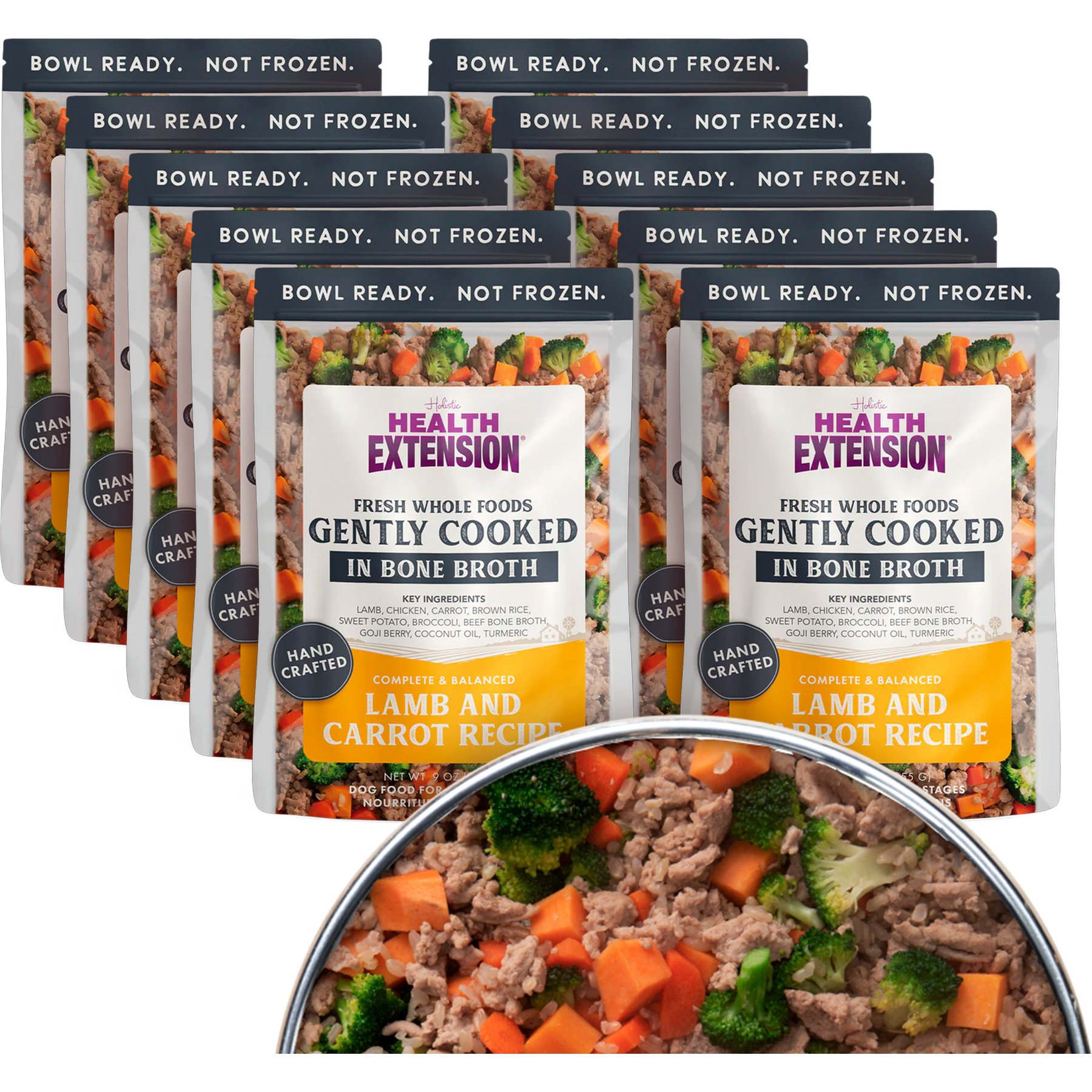 Health Extension Gently Cooked Lamb & Carrot Recipe Wet Dog Food