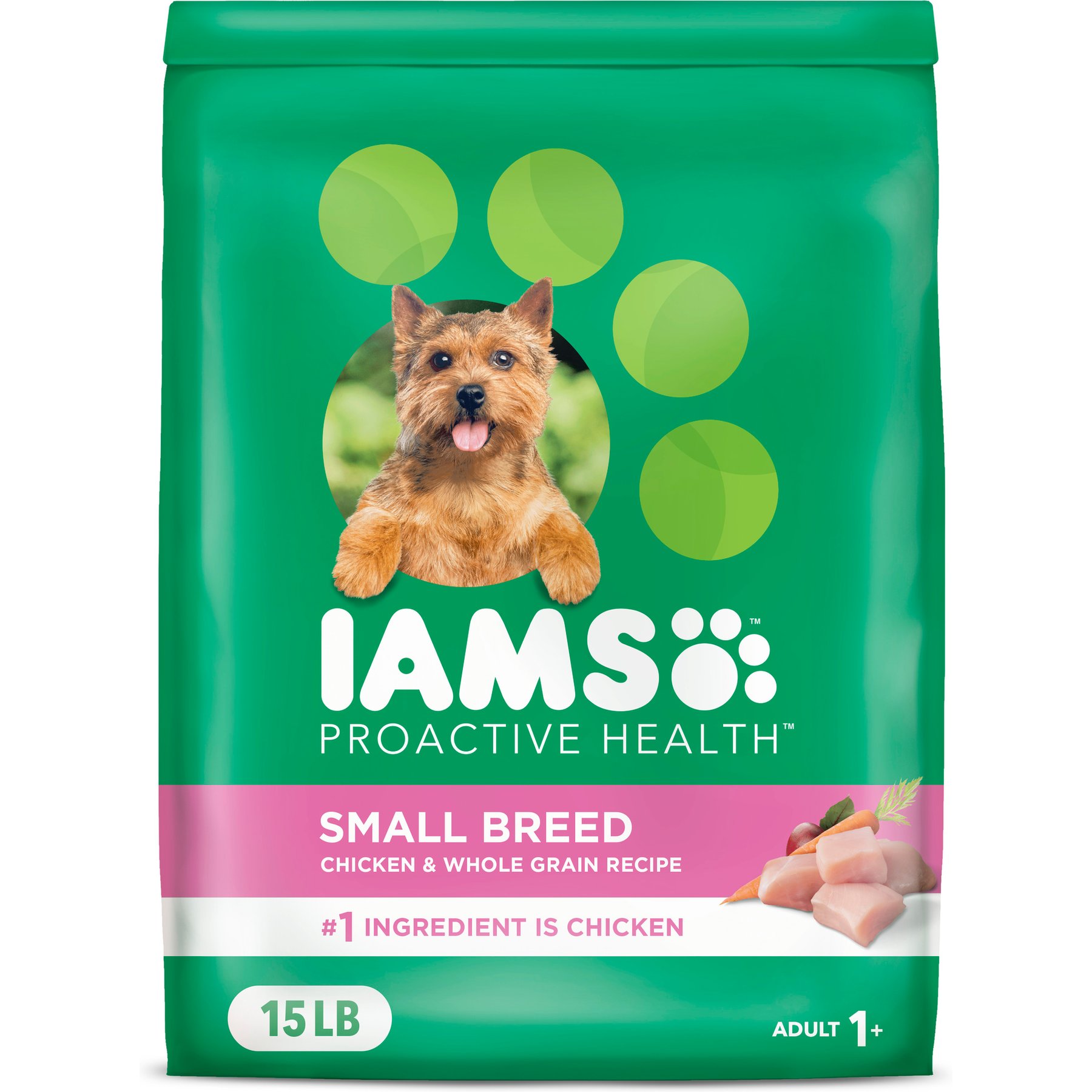 Iams Proactive Health Small Breed Adult with Real Chicken Dry Dog Food