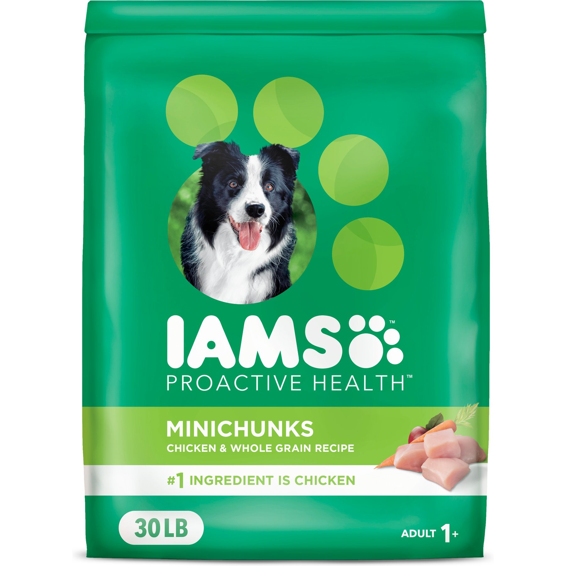 Iams Proactive Health Minichunks with Real Chicken & Whole Grains Dry Dog Food