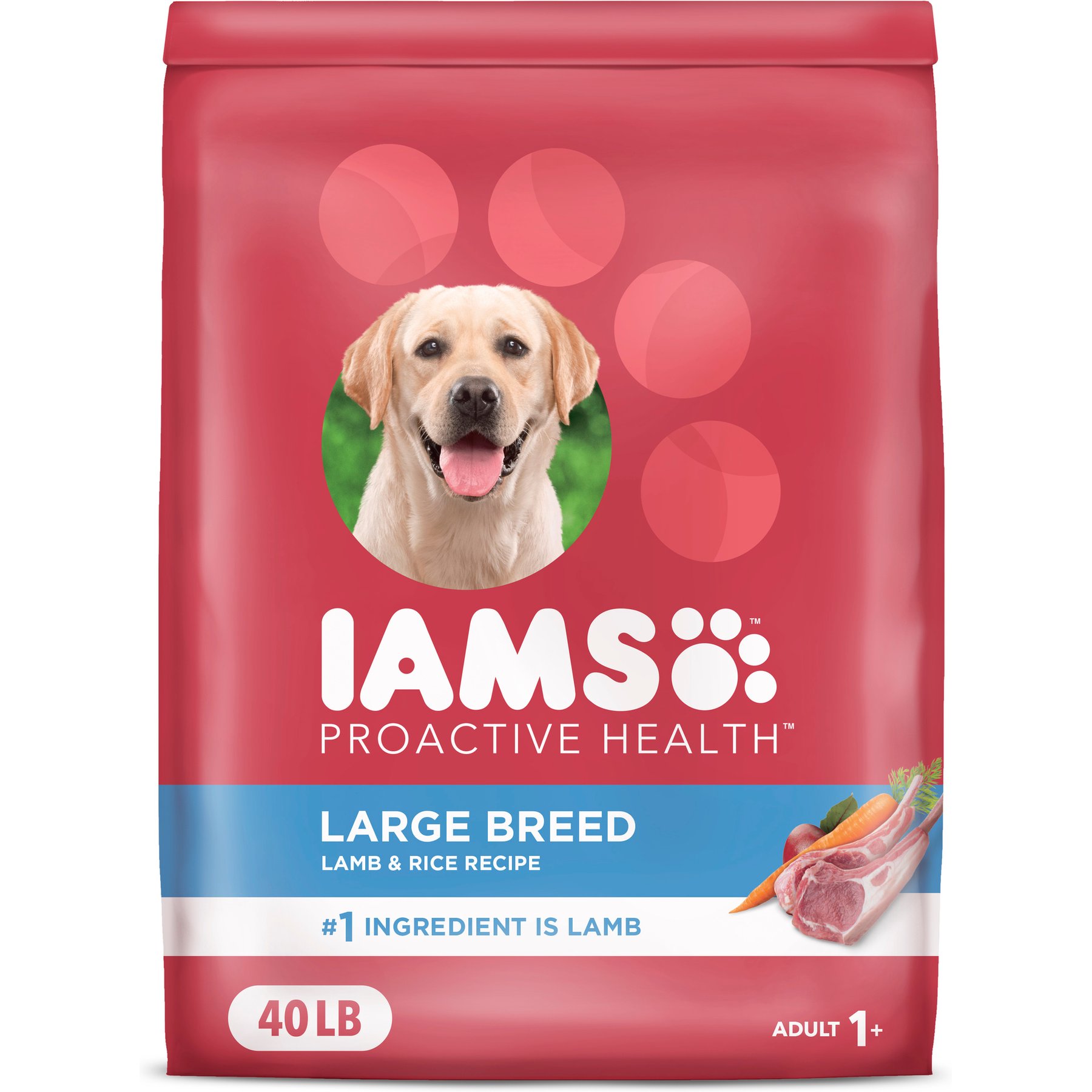 Iams Proactive Health Large Breed Adult Lamb & Rice Recipe Dry Dog Food