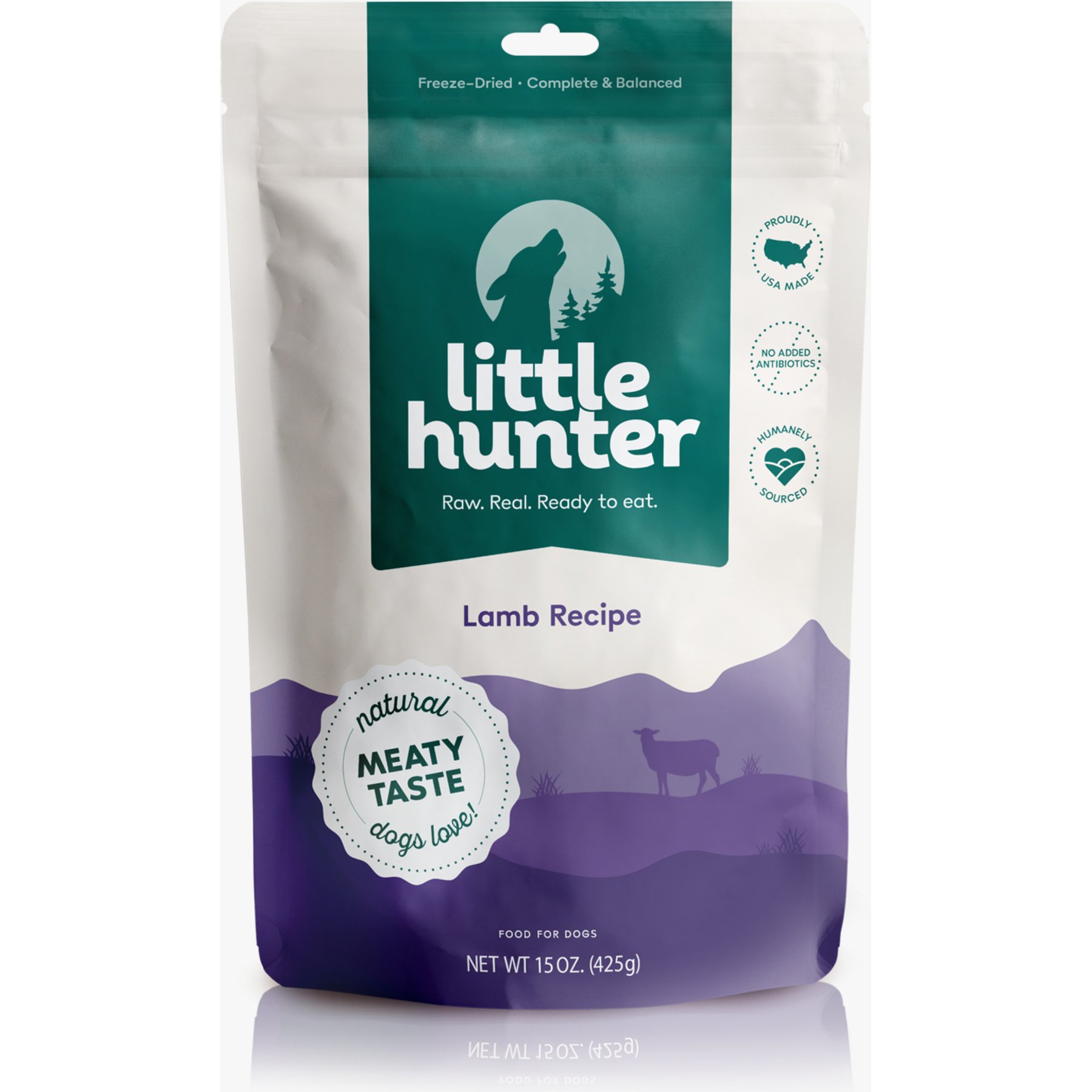 Little Hunter Lamb Recipe Grain-Free Freeze-Dried Dog Food