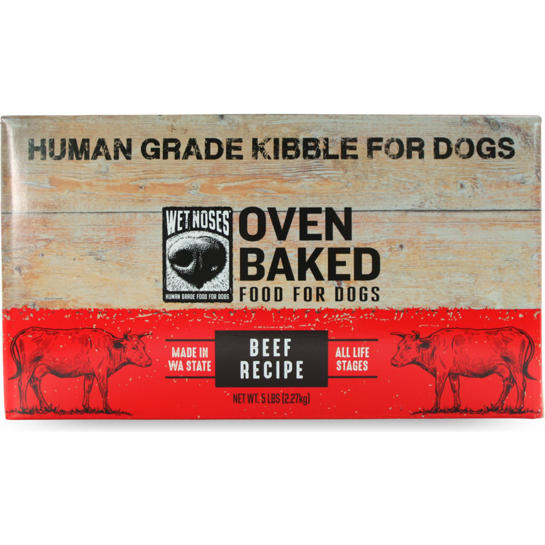 Wet Noses Oven Baked Human Grade Beef Recipe Dry Dog Food