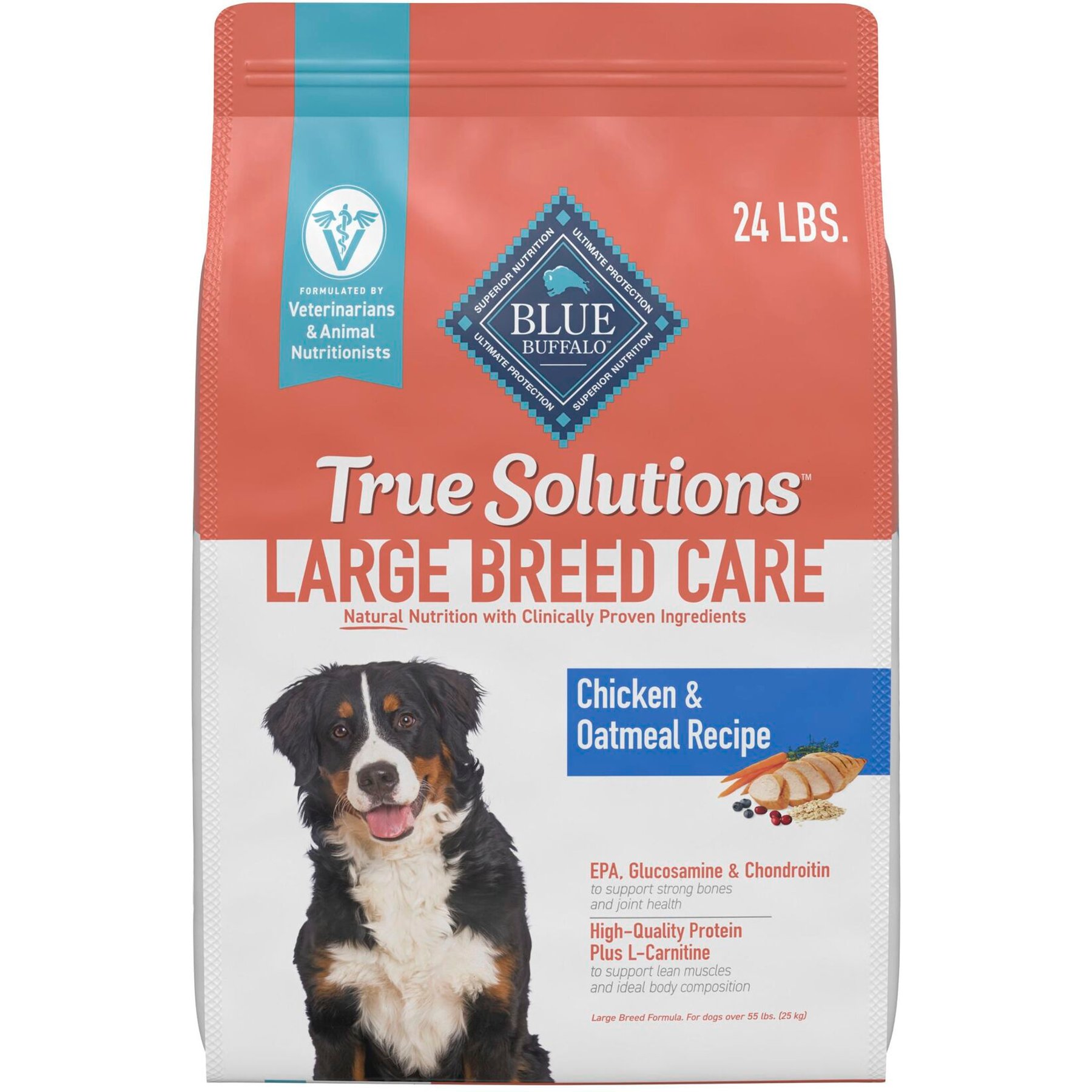 Blue Buffalo True Solutions Large Breed Care Formula Adult Dry Dog Food