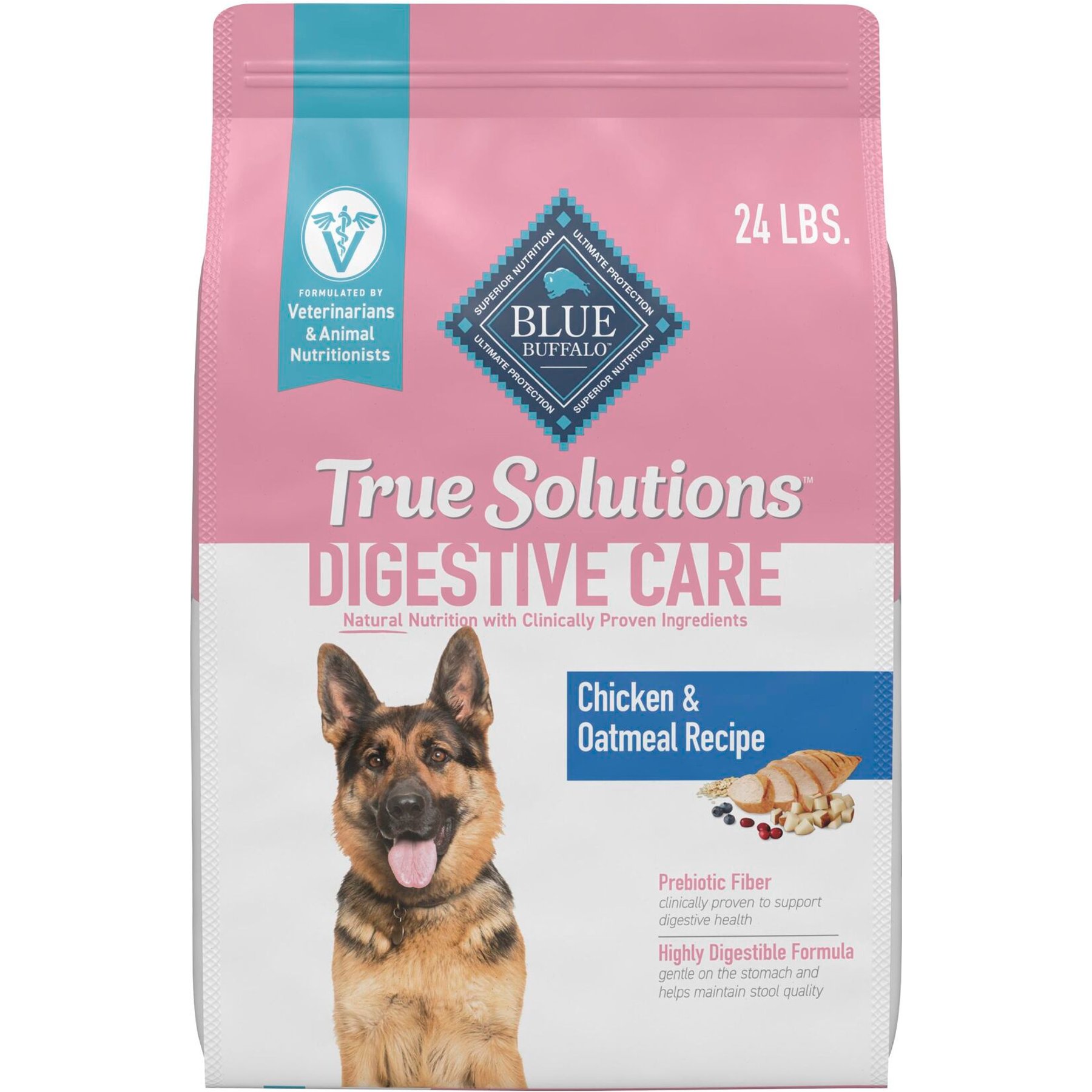 Blue Buffalo True Solutions Digestive Care Adult Chicken Dry Dog Food