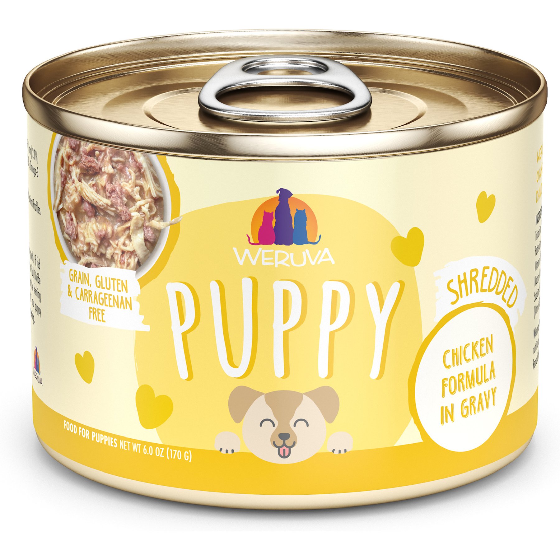 Weruva Puppy Chicken Formula in Gravy Wet Dog Food