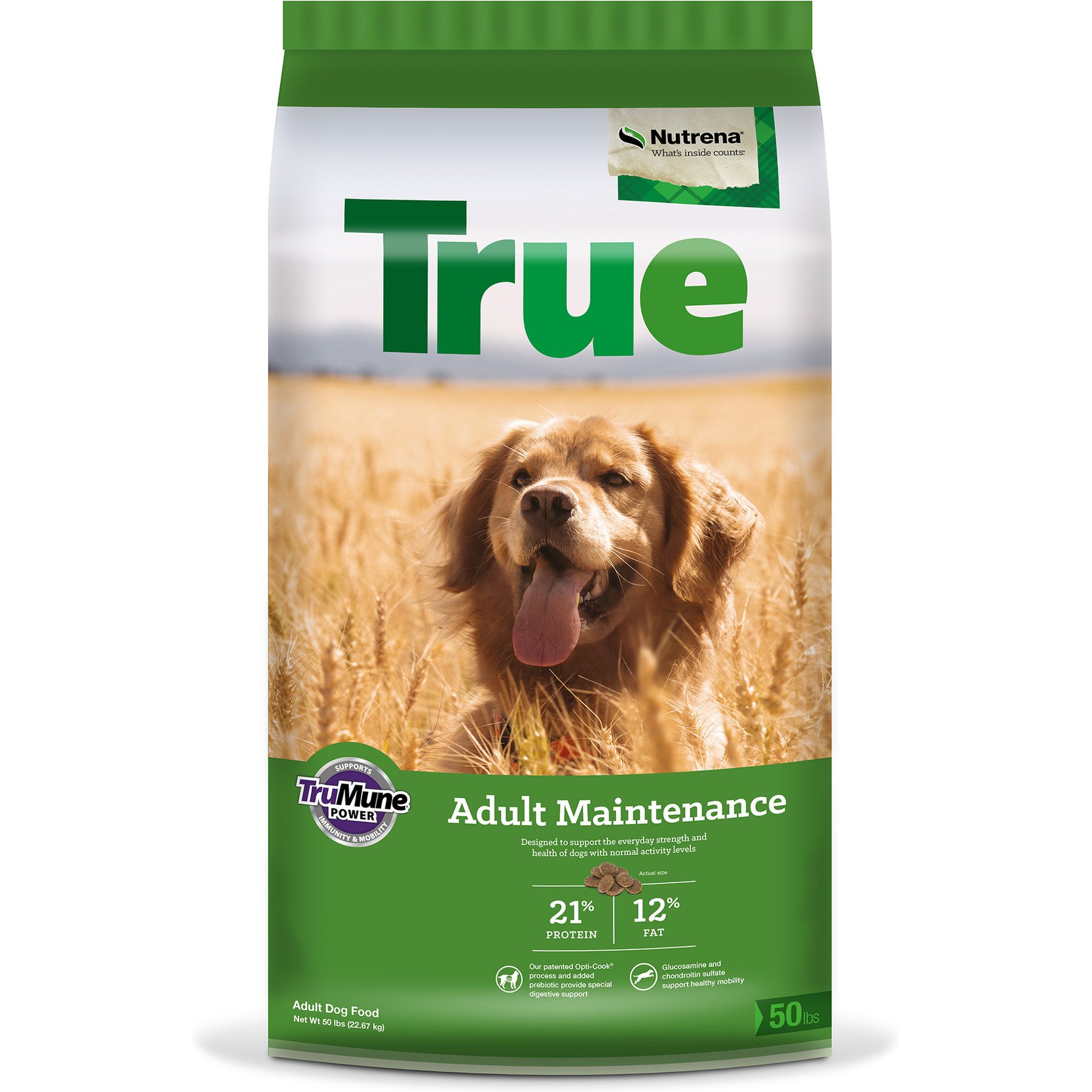 Nutrena True Adult Maintenance 21/12 Dry Dog Food