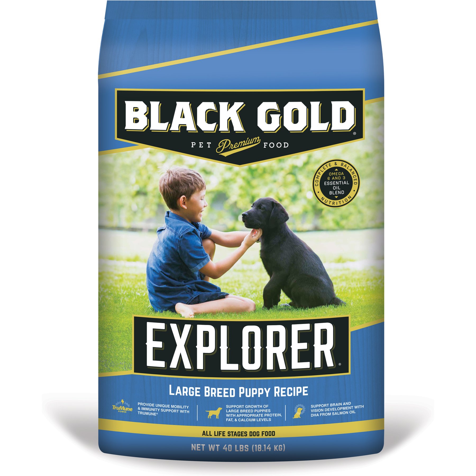 Black Gold Explorer Large Breed Puppy Recipe Dry Dog Food