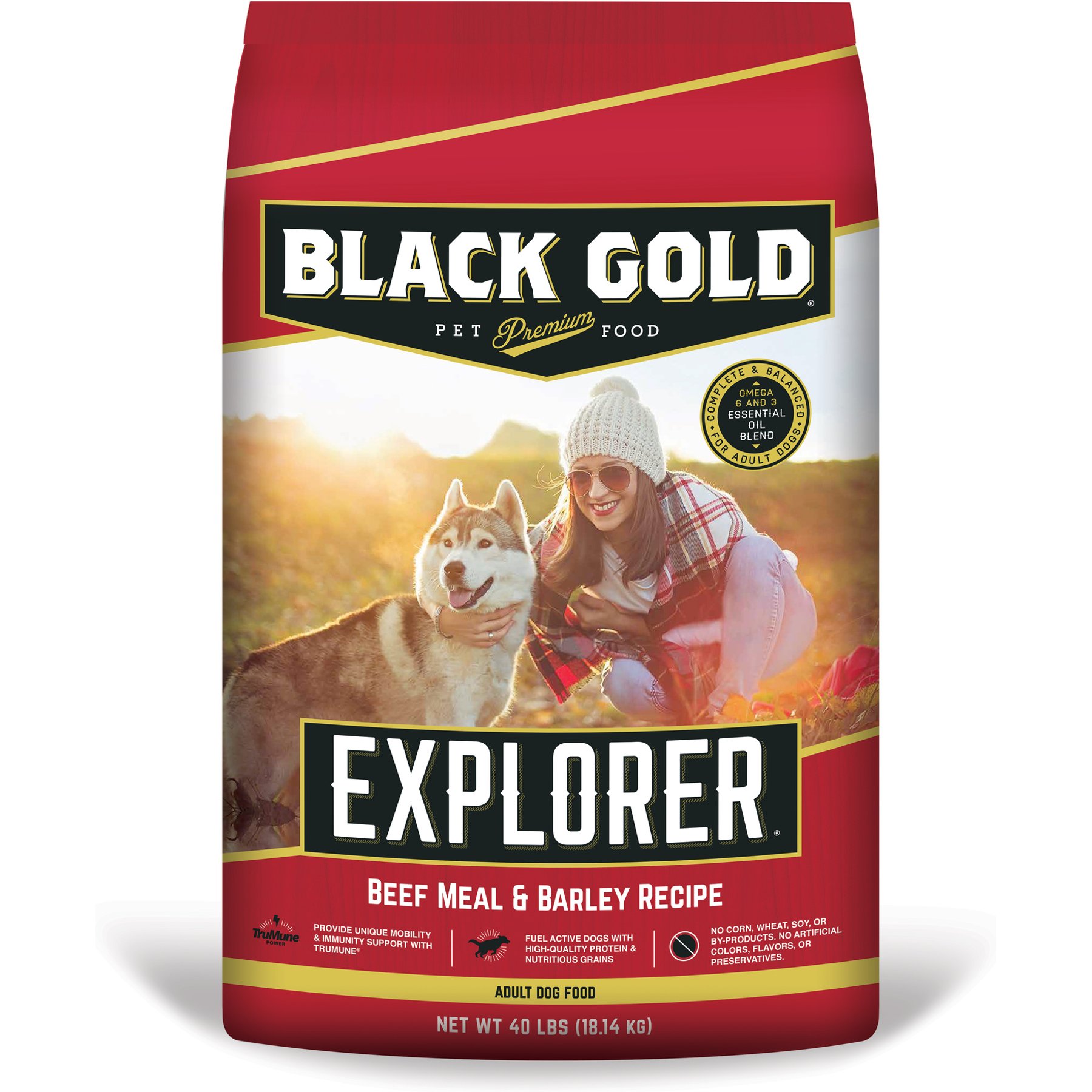 Black Gold Explorer Beef Meal & Barley Formula Dry Dog Food