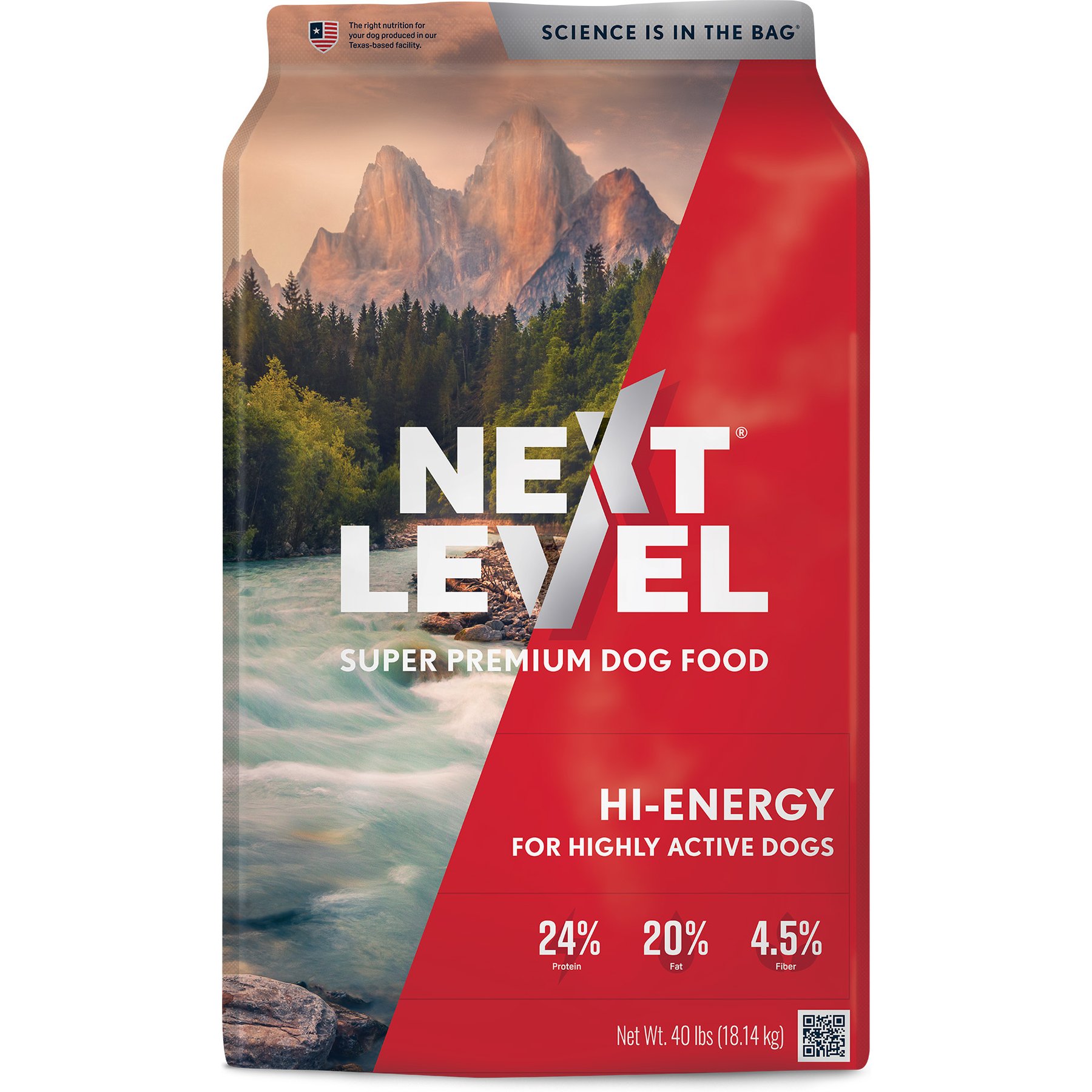 Next Level Super Premium Pet Food Hi-Energy Adult Gluten-Free Beef Dry Dog Food