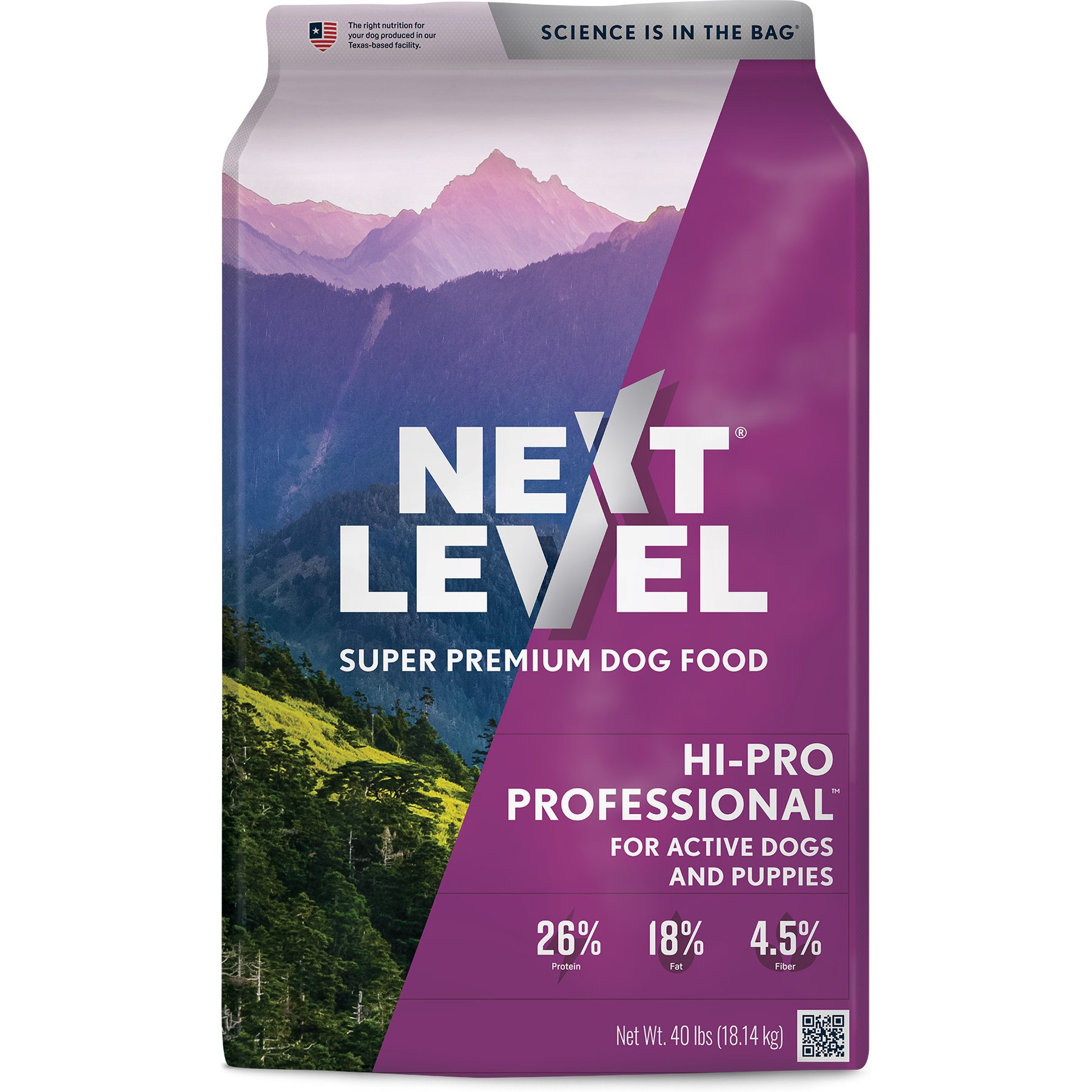 Next Level Super Premium Pet Food Hi-Pro Professional Adult Gluten-Free Beef Dry Dog Food