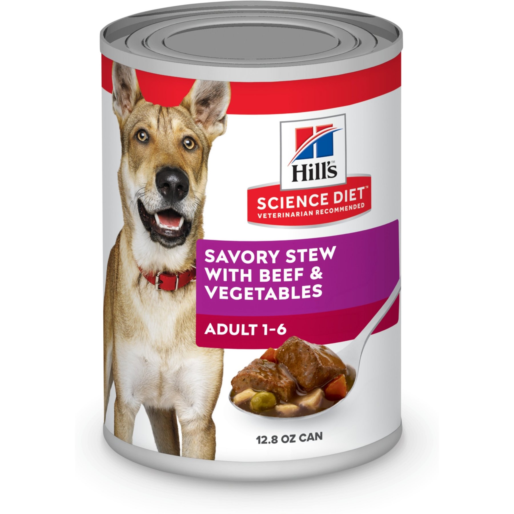 Hill's Science Diet Adult Savory Stew with Beef & Vegetables Wet Dog Food
