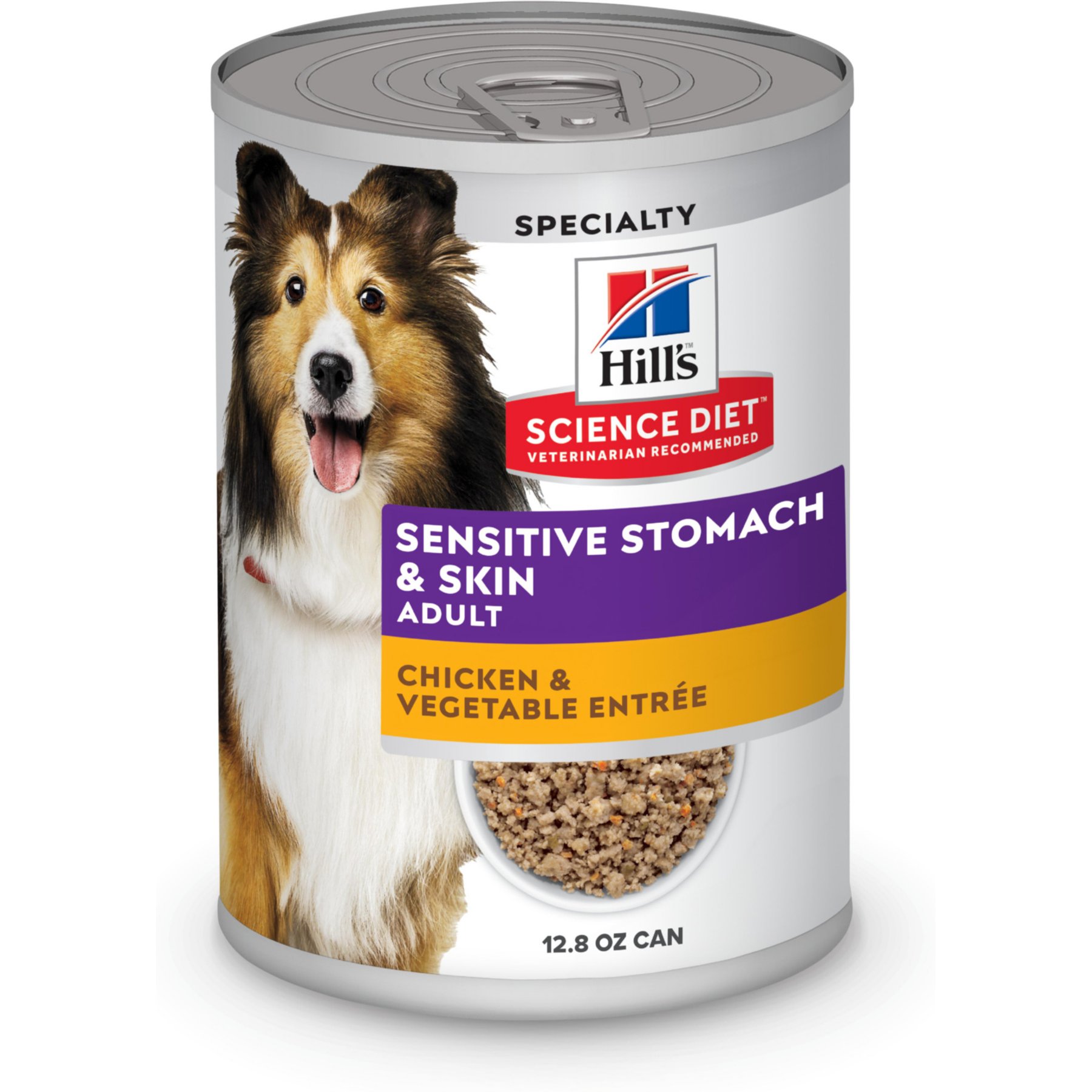 Hill's Science Diet Adult Sensitive Stomach & Sensitive Skin Chicken & Vegetable Entree Wet Dog Food