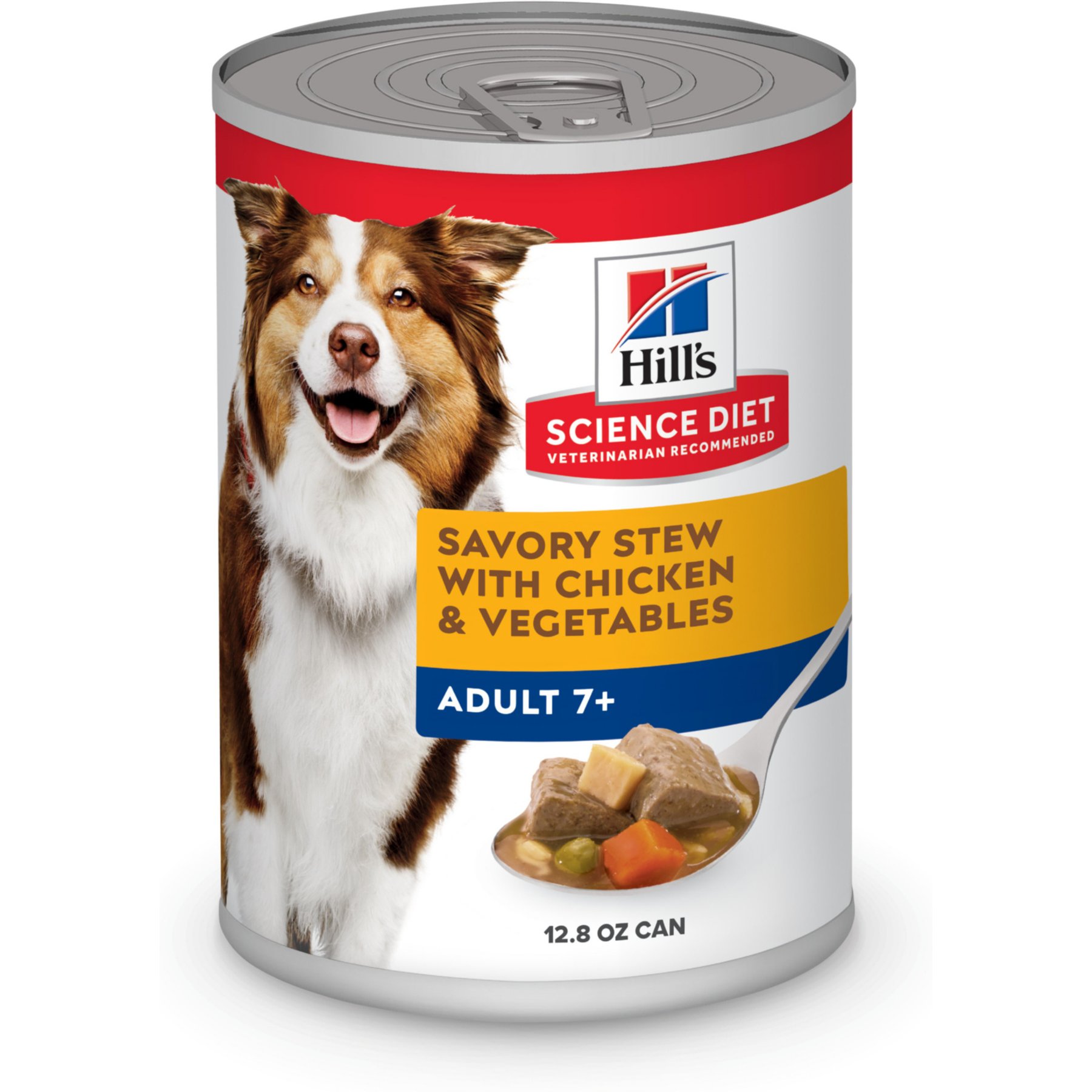 Hill's Science Diet Senior Adult 7+ Savory Stew with Chicken & Vegetables Wet Dog Food