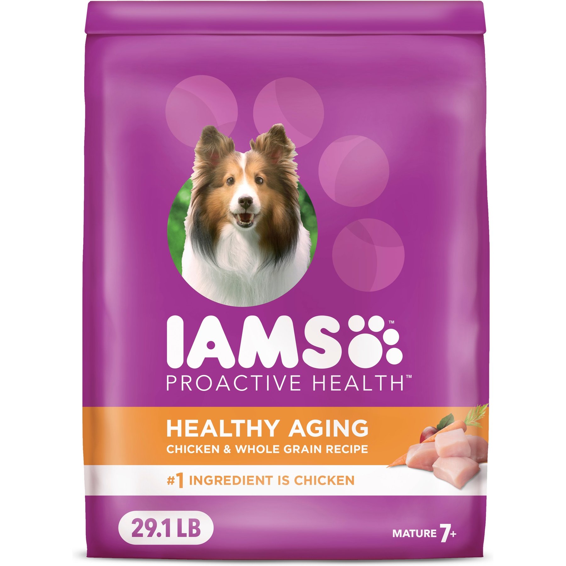 Iams Proactive Health Healthy Aging with Real Chicken Senior Dry Dog Food