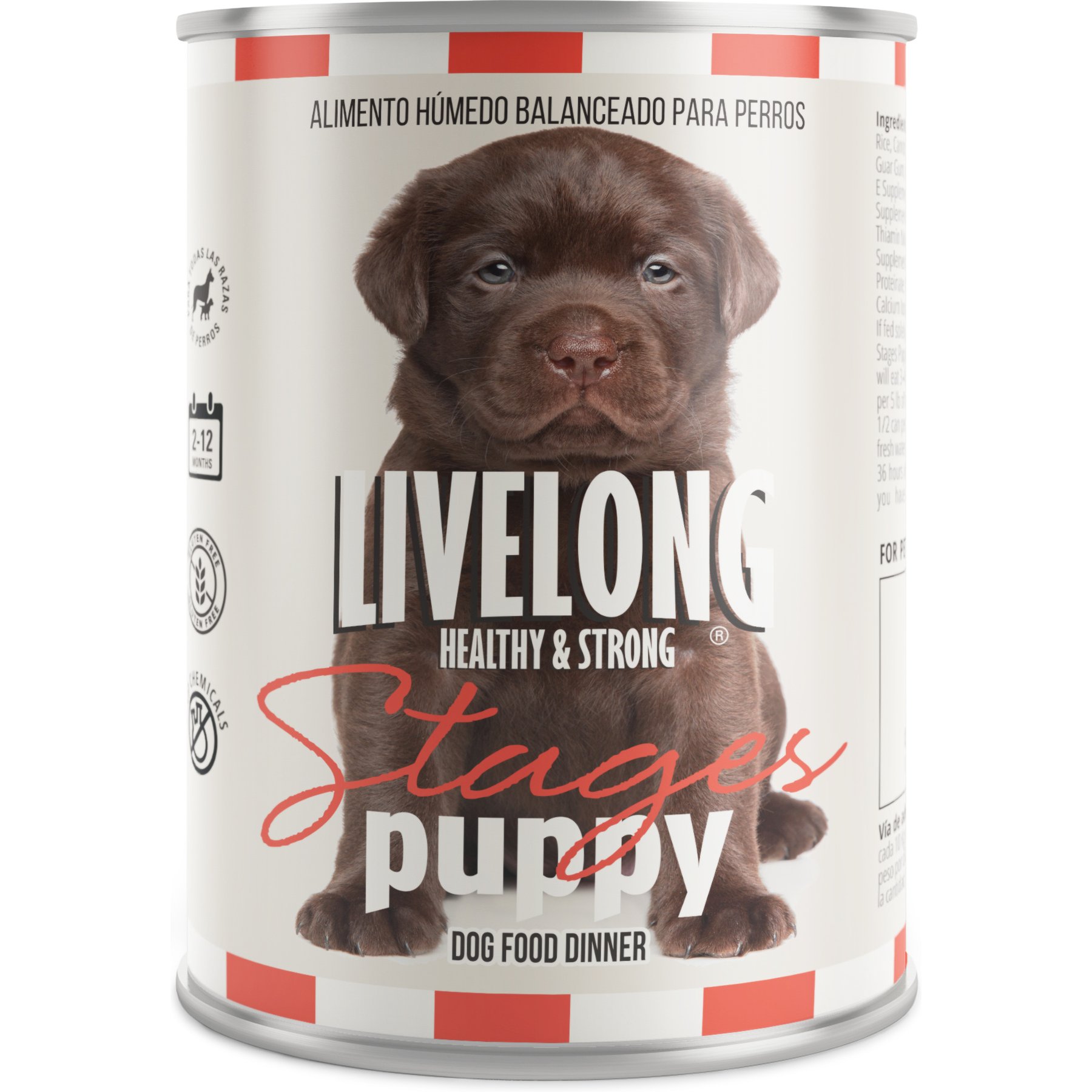 Livelong Healthy & Strong Stages Puppy Wet Dog Food