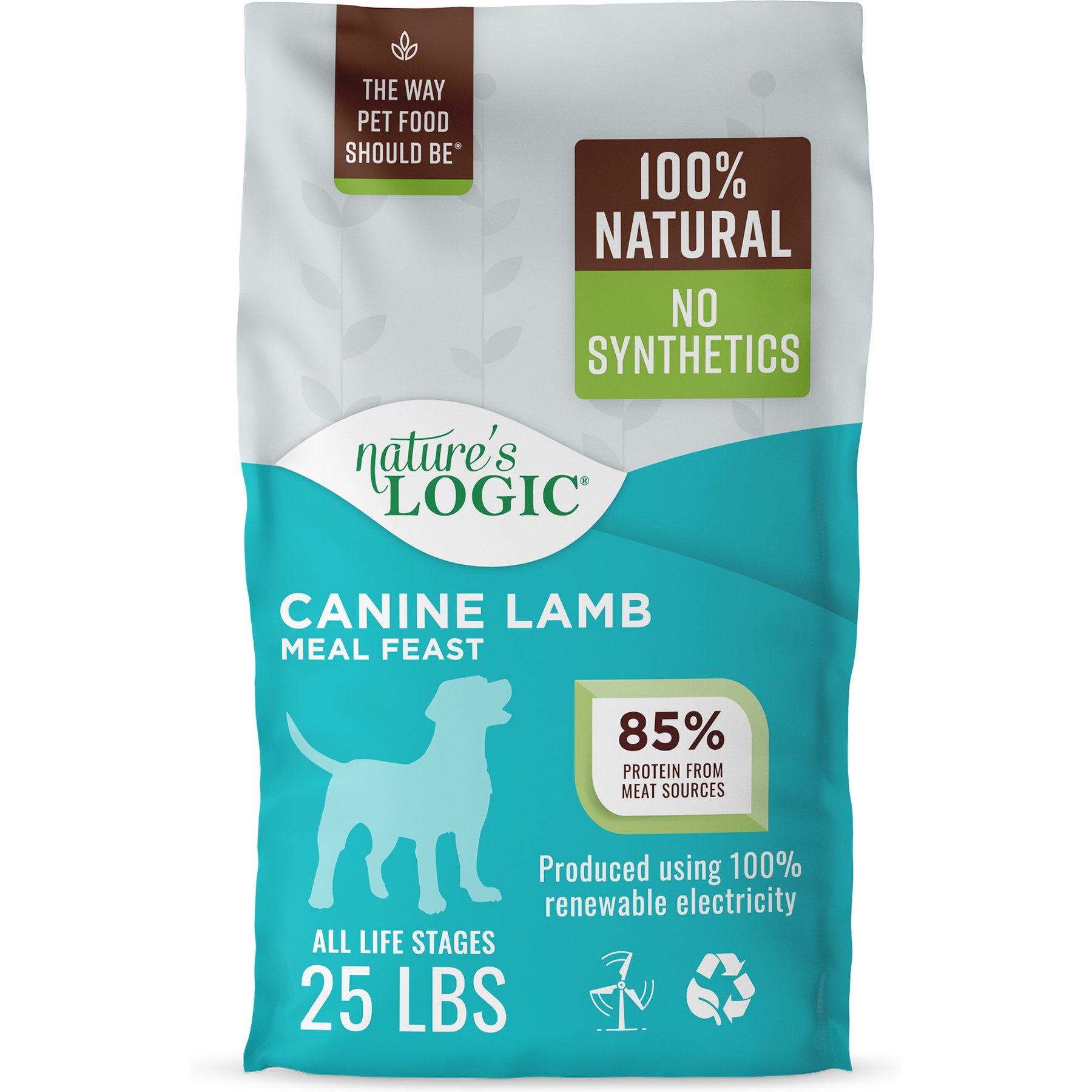 Nature's Logic 100% Natural Canine Lamb Meal Feast All Life Stages Dry Dog Food