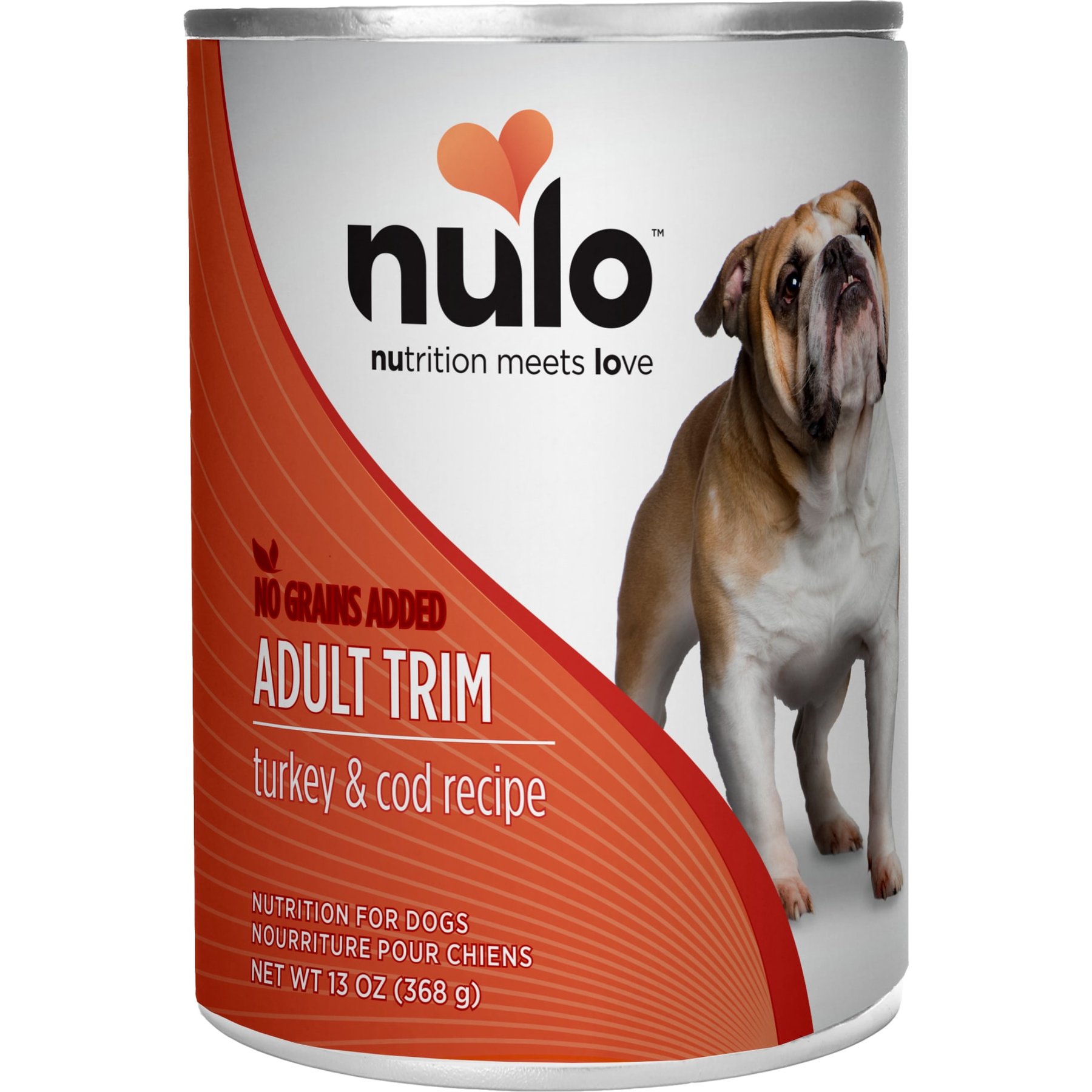 Nulo Adult Trim Weight Management Grain-Free Turkey & Cod Recipe Wet Pate Canned Dog Food