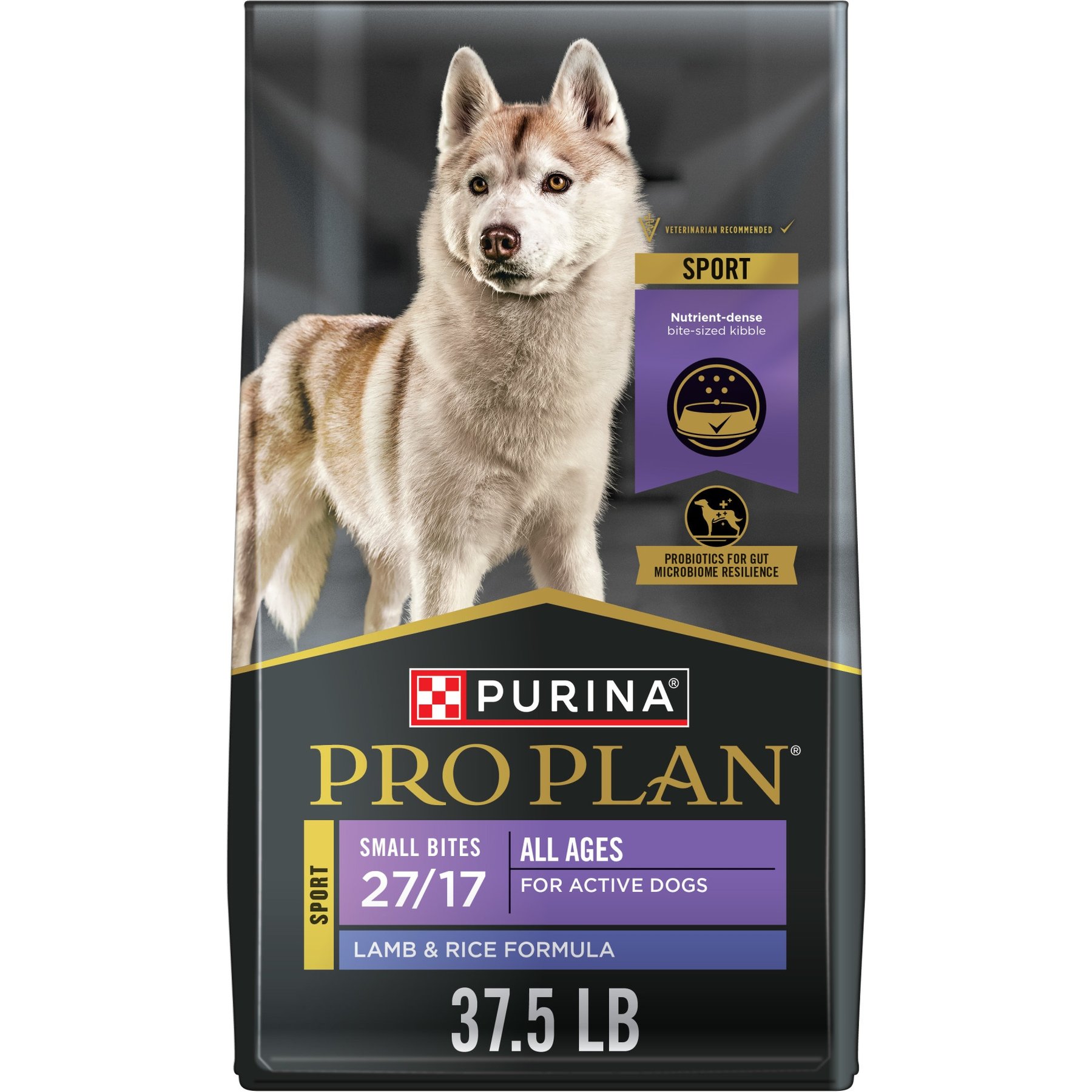 Purina Pro Plan Sport Small Bites All Life Stages High-Protein Lamb & Rice Formula Dry Dog Food