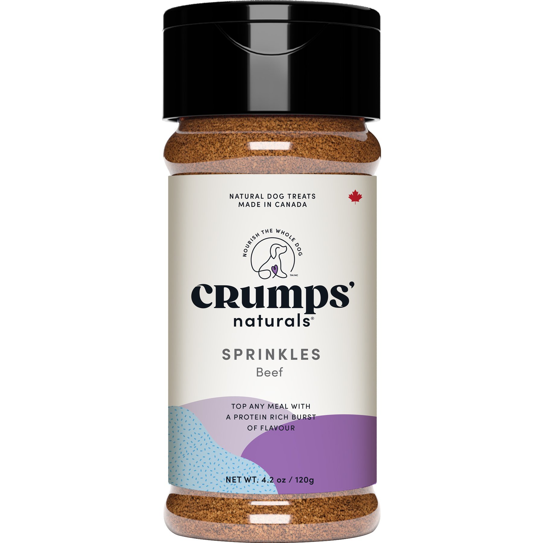 Crumps' Naturals Beef Liver Sprinkles Grain-Free Dog Food Topper