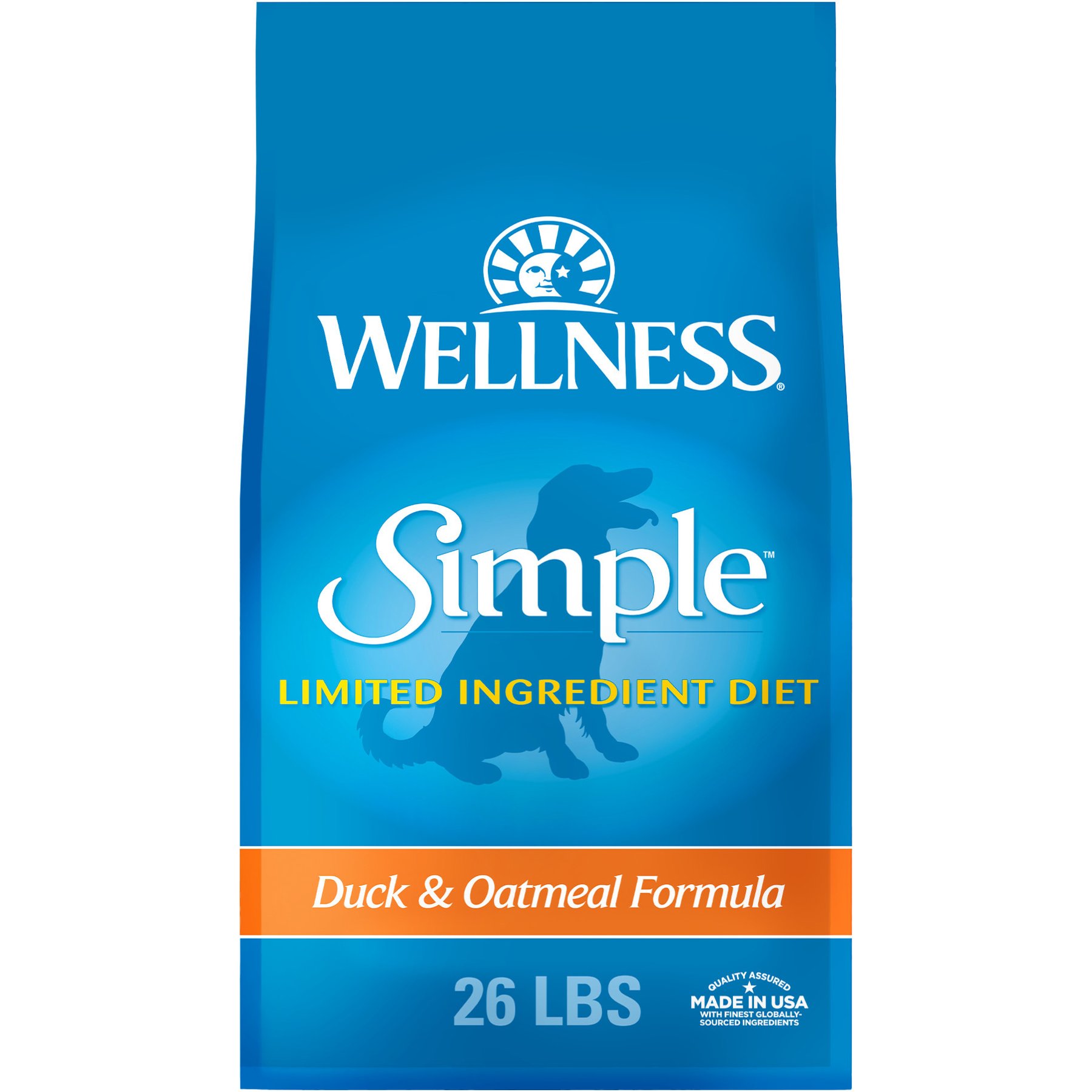 Wellness Simple Limited Ingredient Diet Duck & Oatmeal Formula Dry Dog Food
