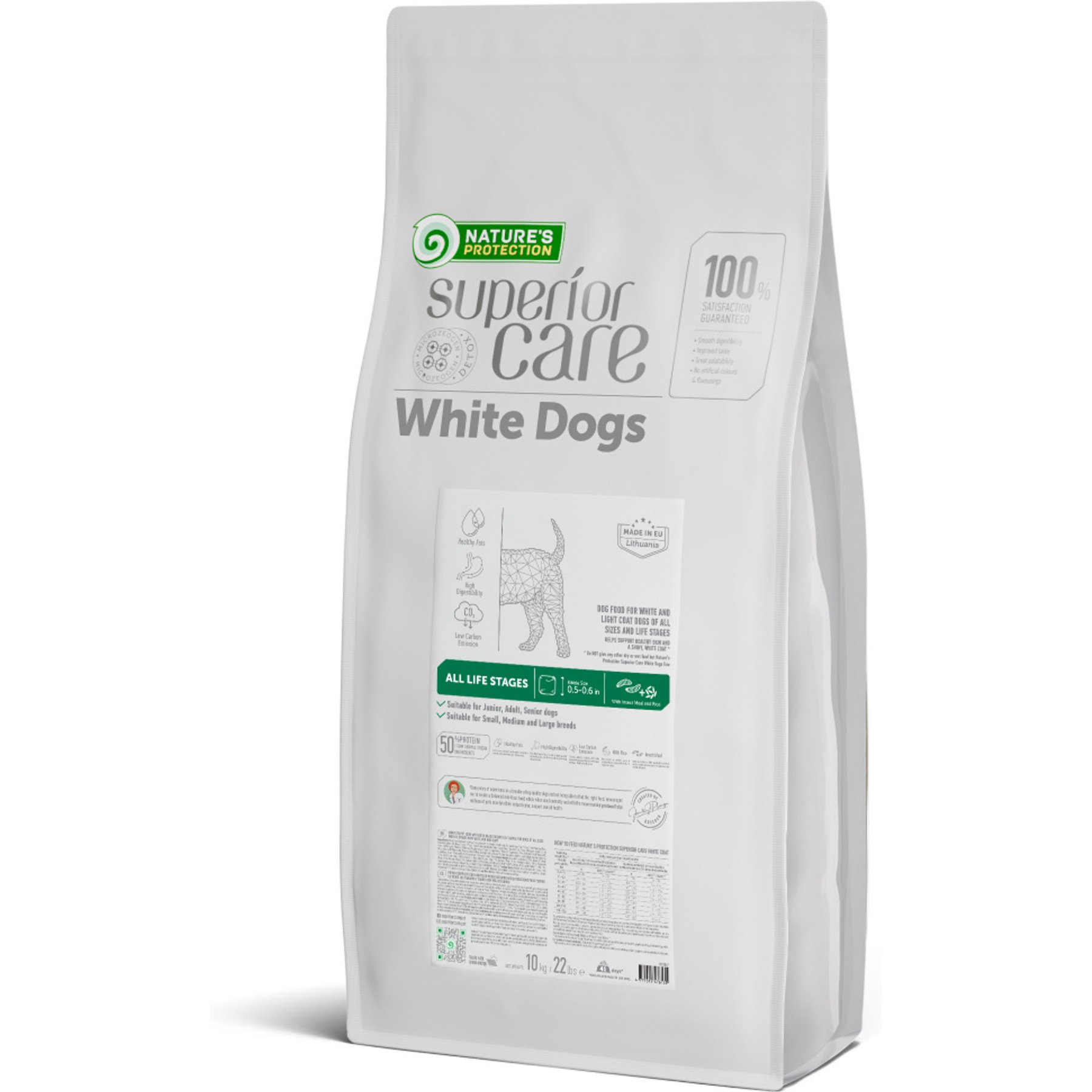 Nature's Protection Superior Care All Life Stages & Breeds Insect & Rice Dry Dog Food