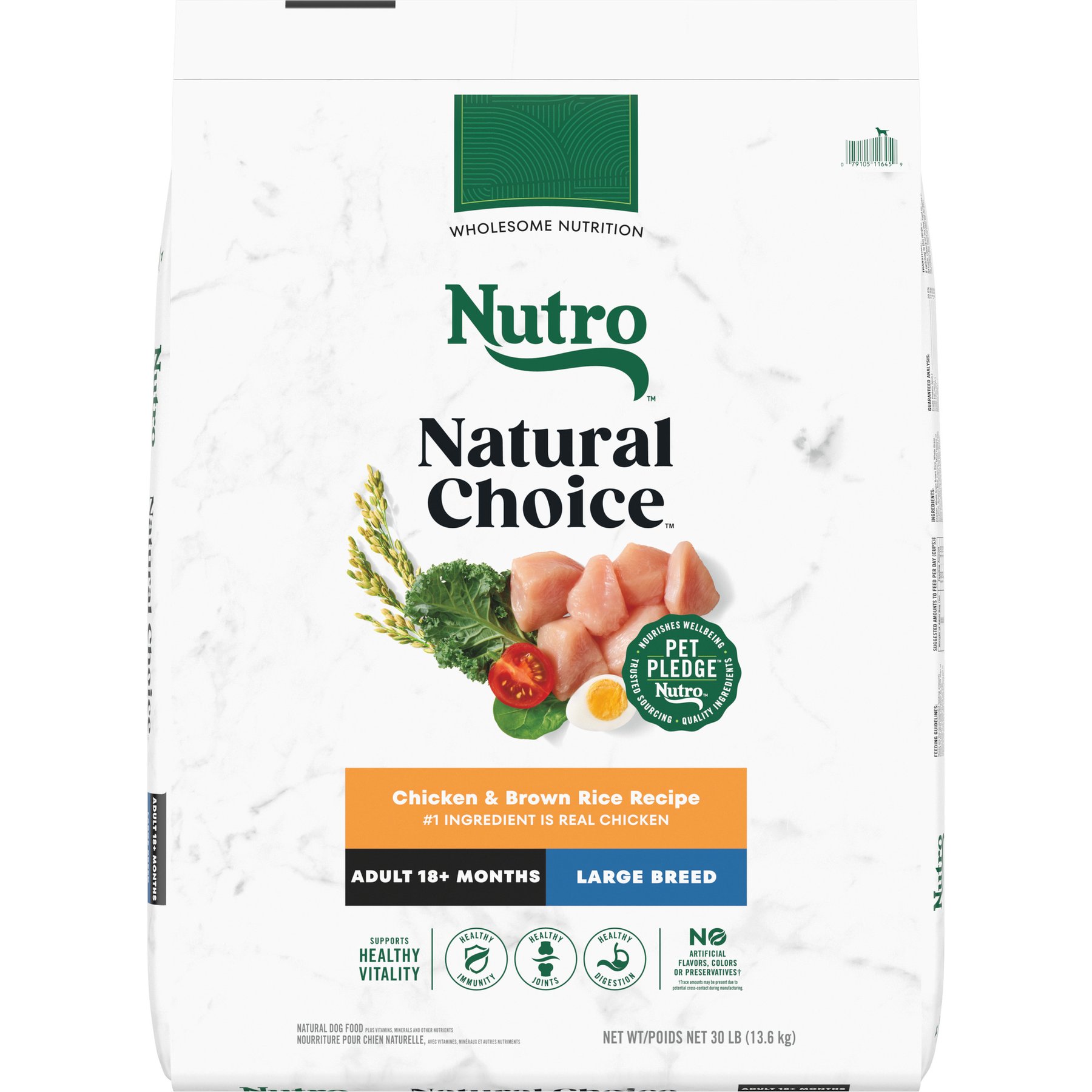 Nutro Natural Choice Adult Large Breed Chicken & Brown Rice Recipe Dry Dog Food