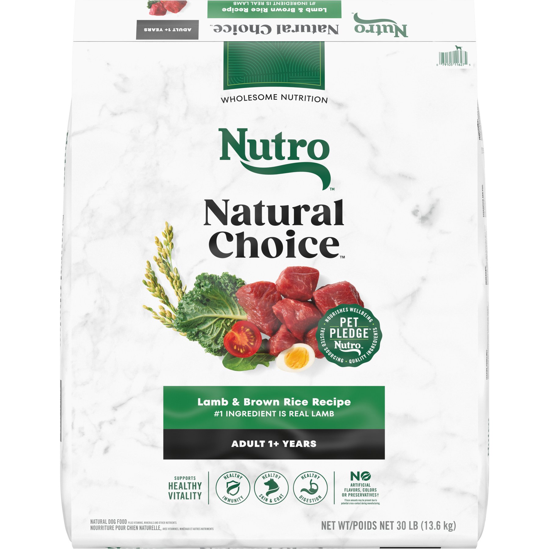Nutro Natural Choice Adult Lamb & Brown Rice Recipe Dry Dog Food