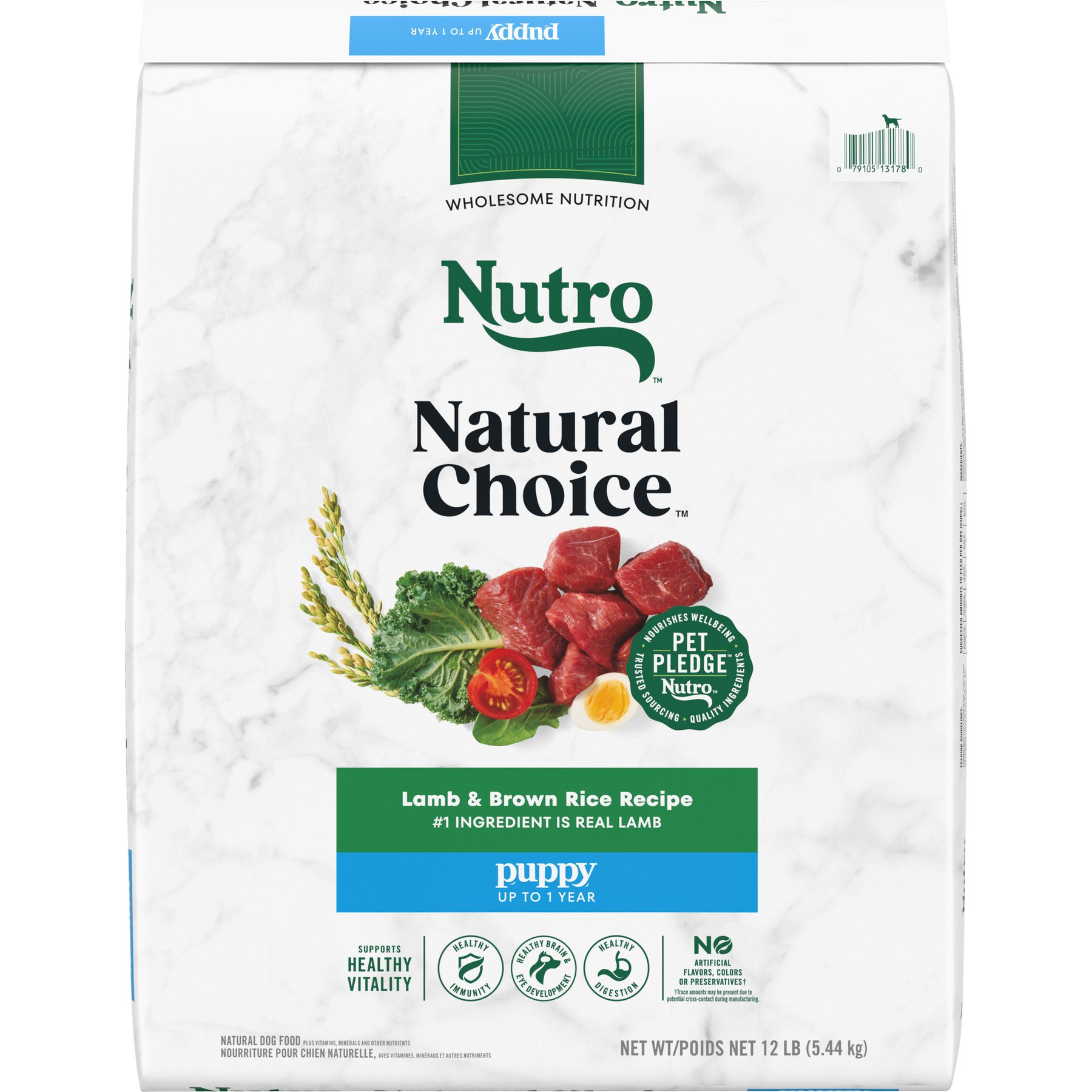 Nutro Natural Choice Puppy High Protein Lamb & Brown Rice Recipe Dry Dog Food