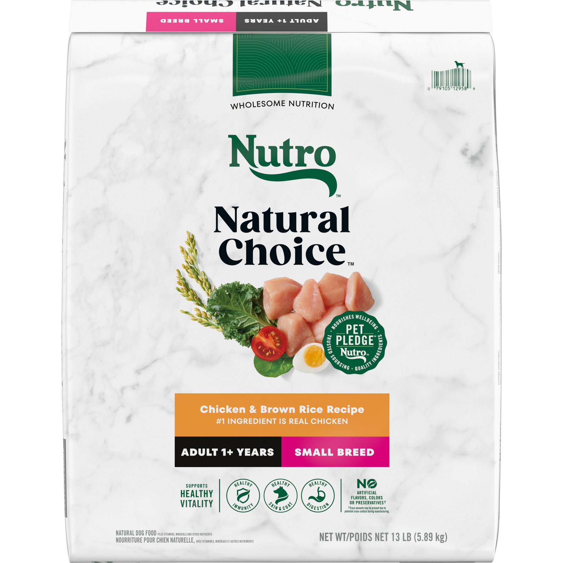 Nutro Natural Choice Adult Small Breed Chicken & Brown Rice Recipe Dry Dog Food