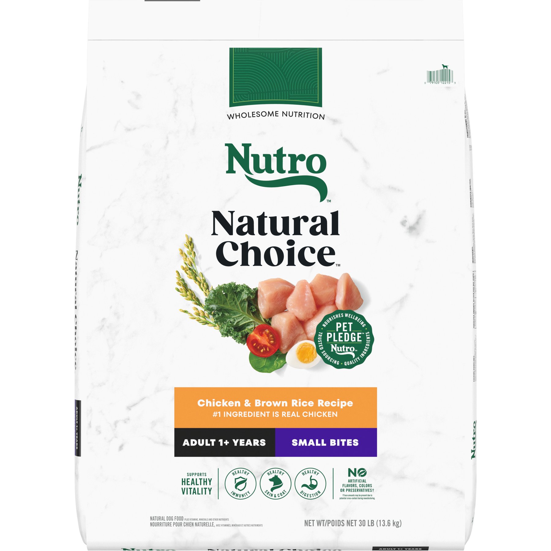 Nutro Natural Choice Adult Small Bites Chicken & Brown Rice Recipe Dry Dog Food