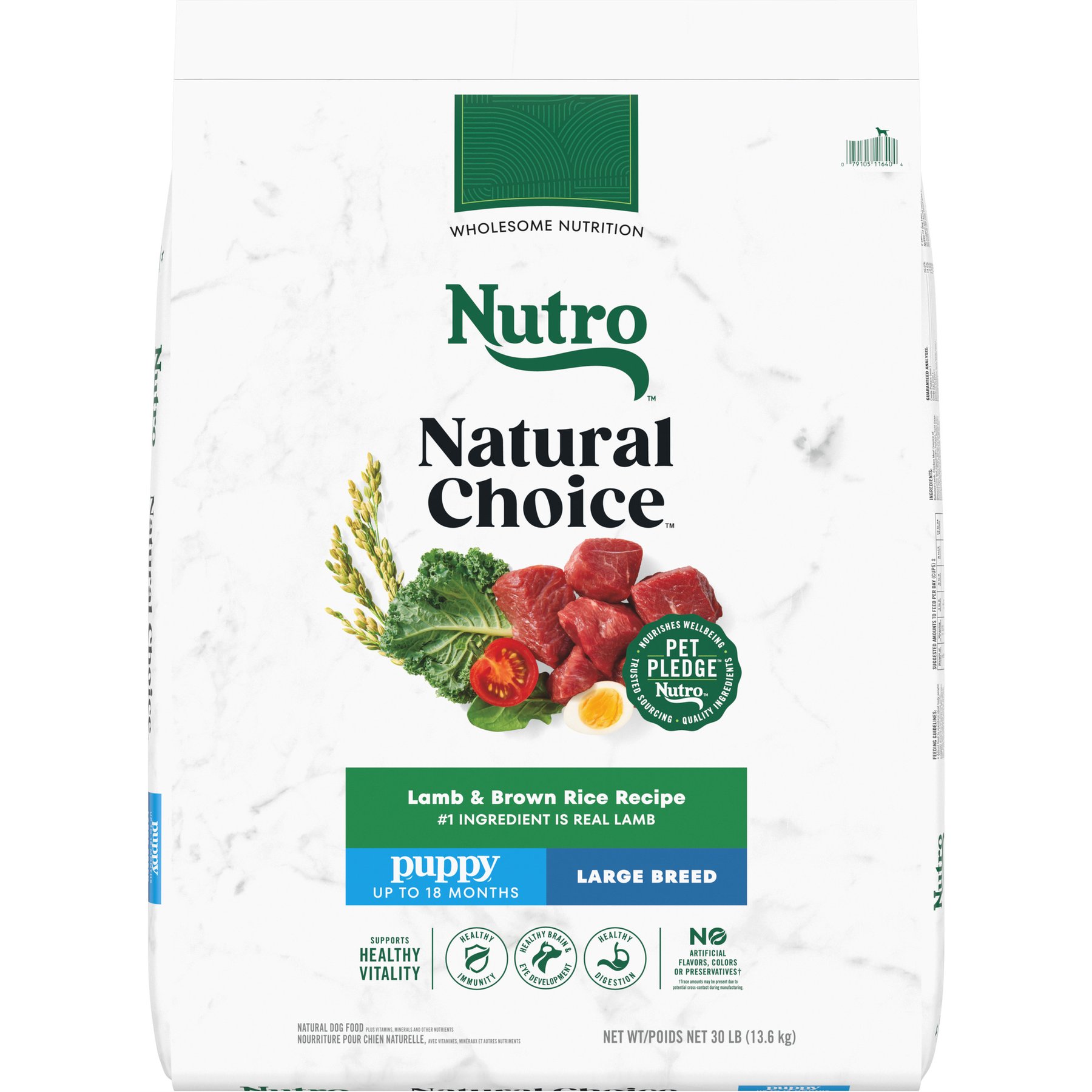 Nutro Natural Choice Puppy Large Breed Lamb & Brown Rice Recipe Dry Dog Food