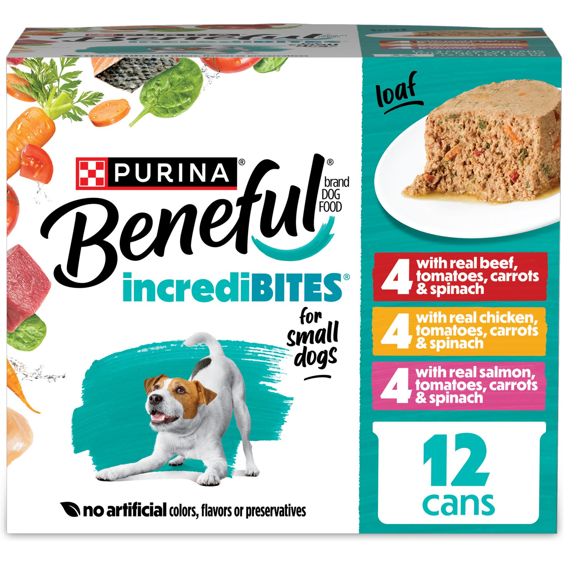 Purina Beneful IncrediBites Loaf Variety Pack Wet Dog Food