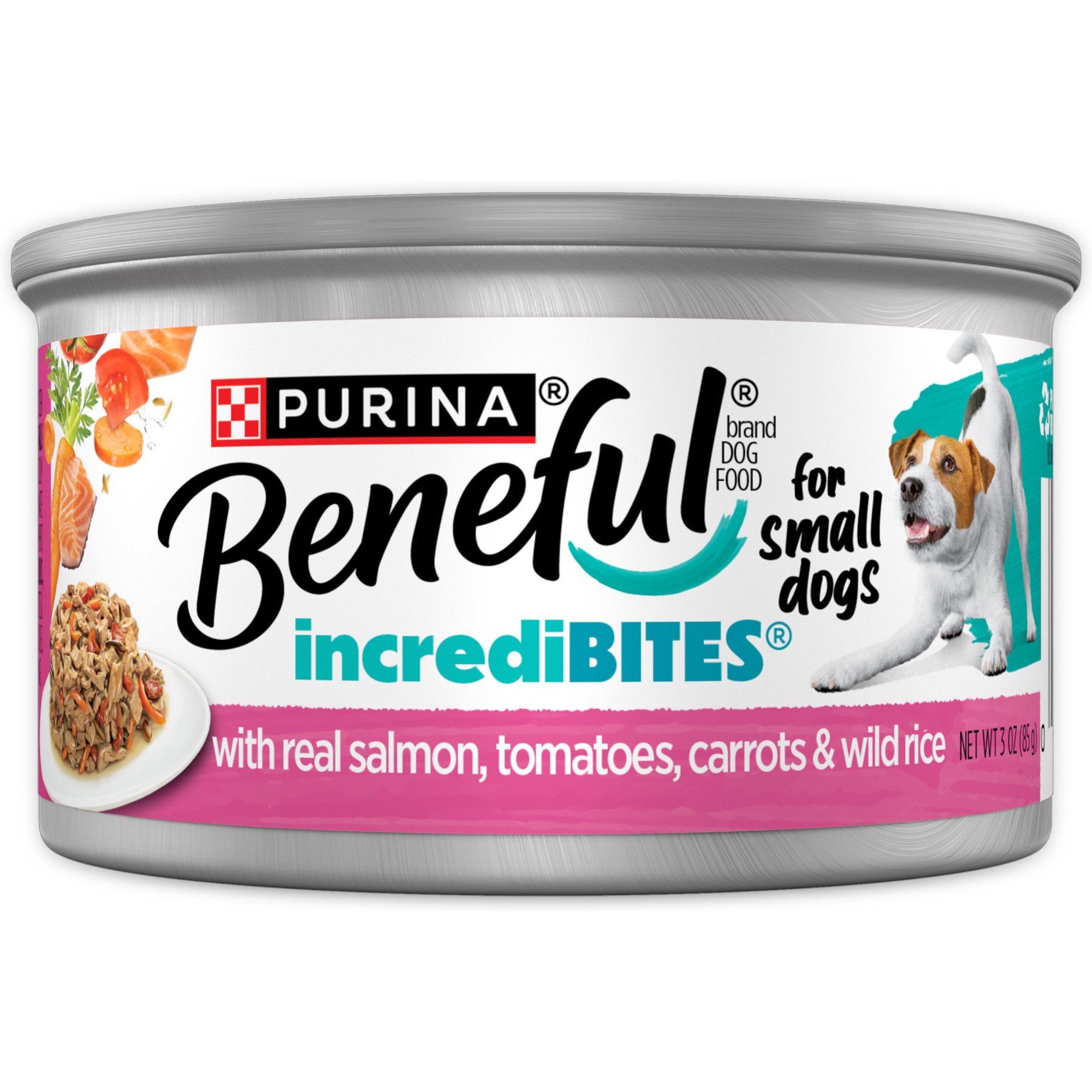 Purina Beneful IncrediBites with Real Salmon & Gravy Small Breed Wet Dog Food