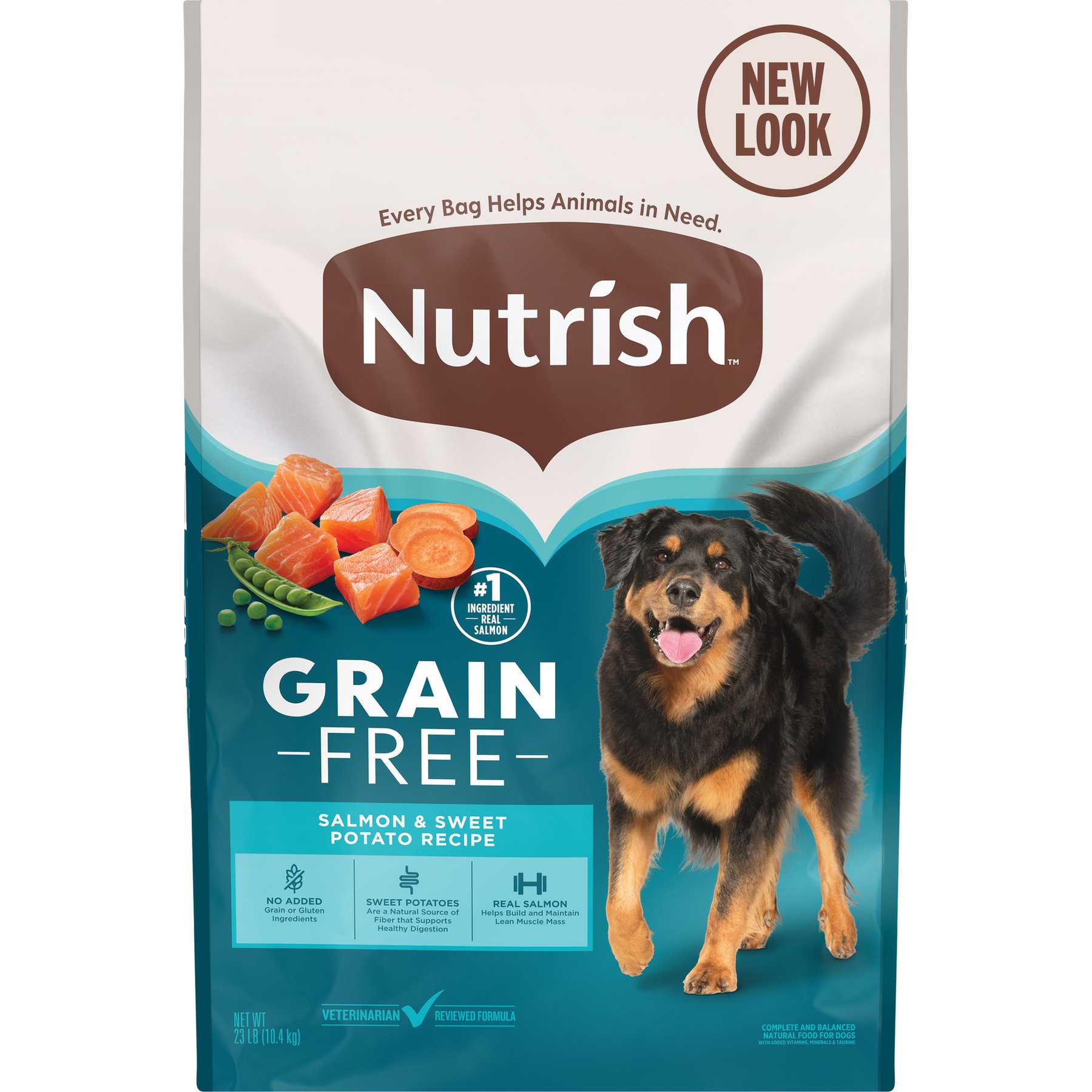 Nutrish Grain-Free Salmon & Sweet Potato Recipe Dry Dog Food