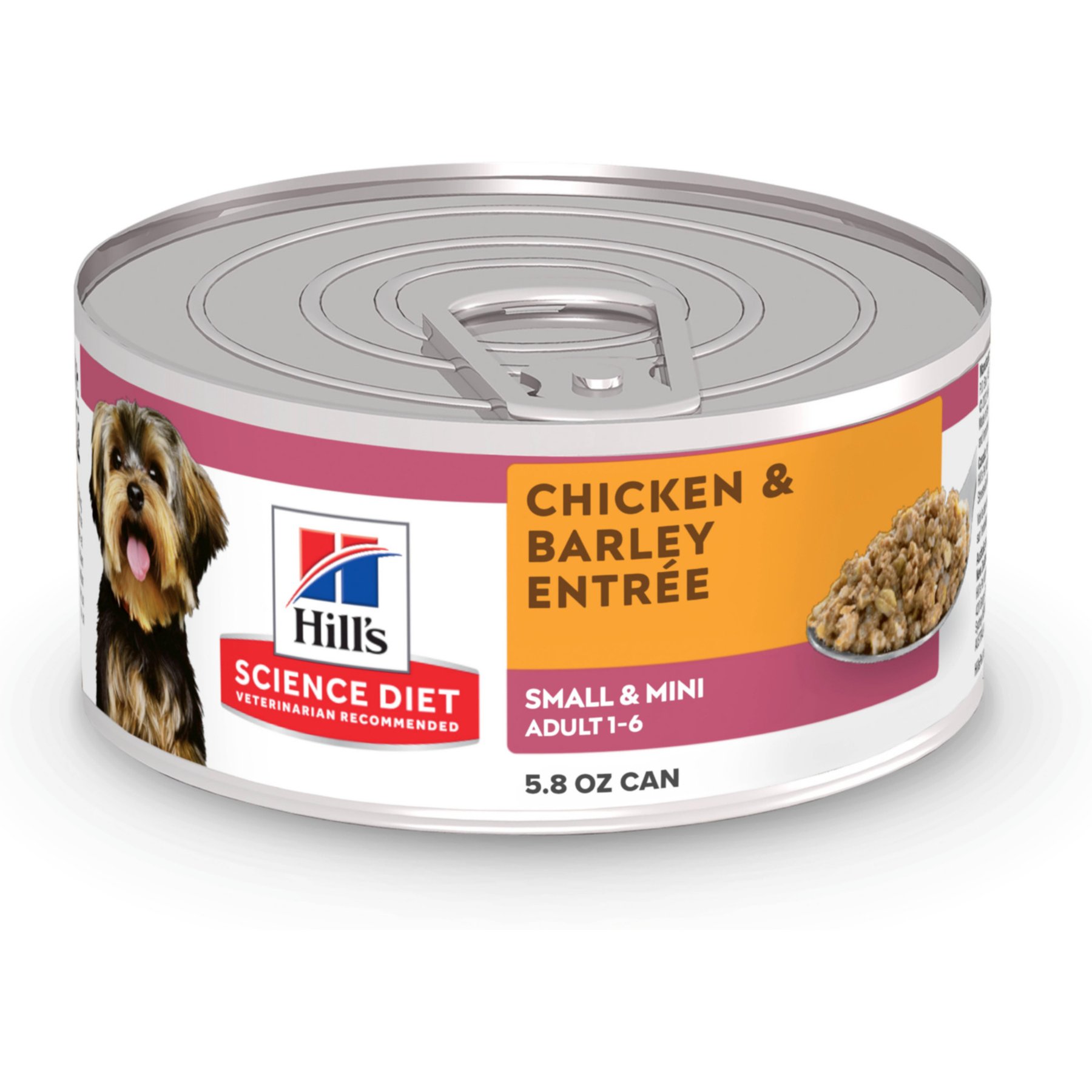 Hill's Science Diet Adult Small Breed & Mini Breed Chicken & Barley Entree Wet Dog Food