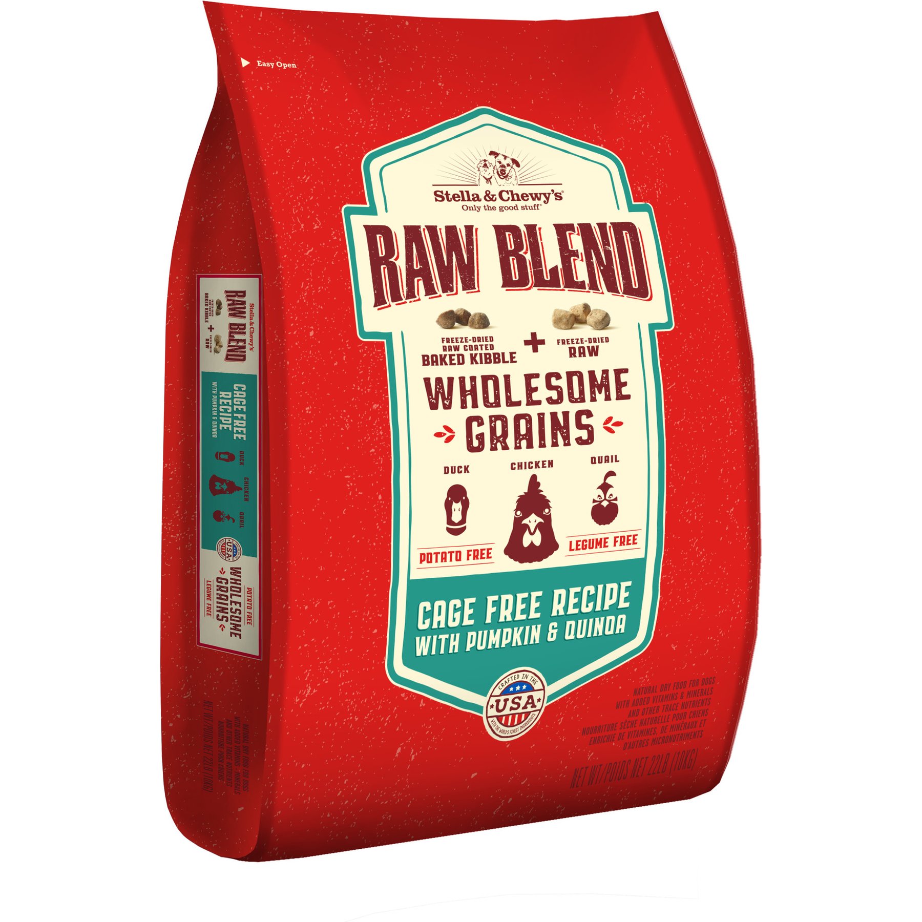 Stella & Chewy's Raw Blend Wholesome Grains Cage-Free Recipe Dry Dog Food