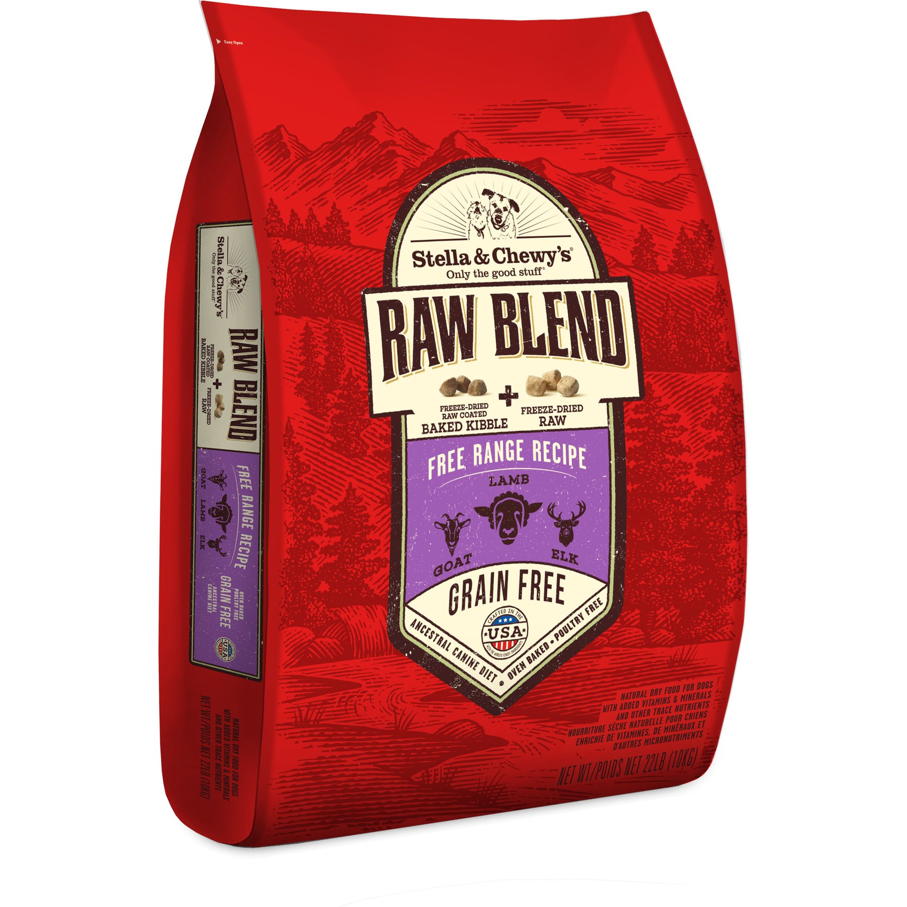 Stella & Chewy's Raw Blend Free-Range Recipe Grain-Free Dry Dog Food