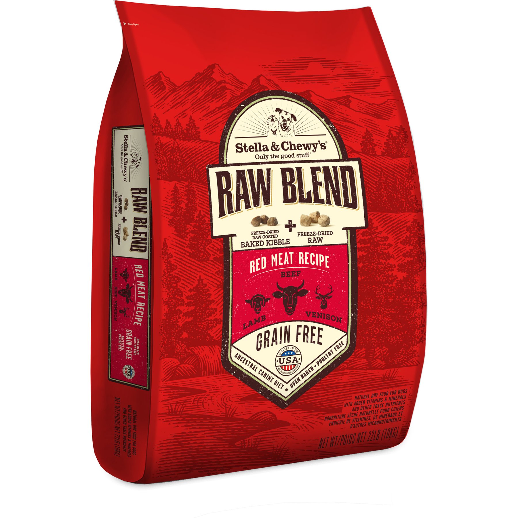 Stella & Chewy's Raw Blend Red Meat Recipe Grain-Free Dry Dog Food