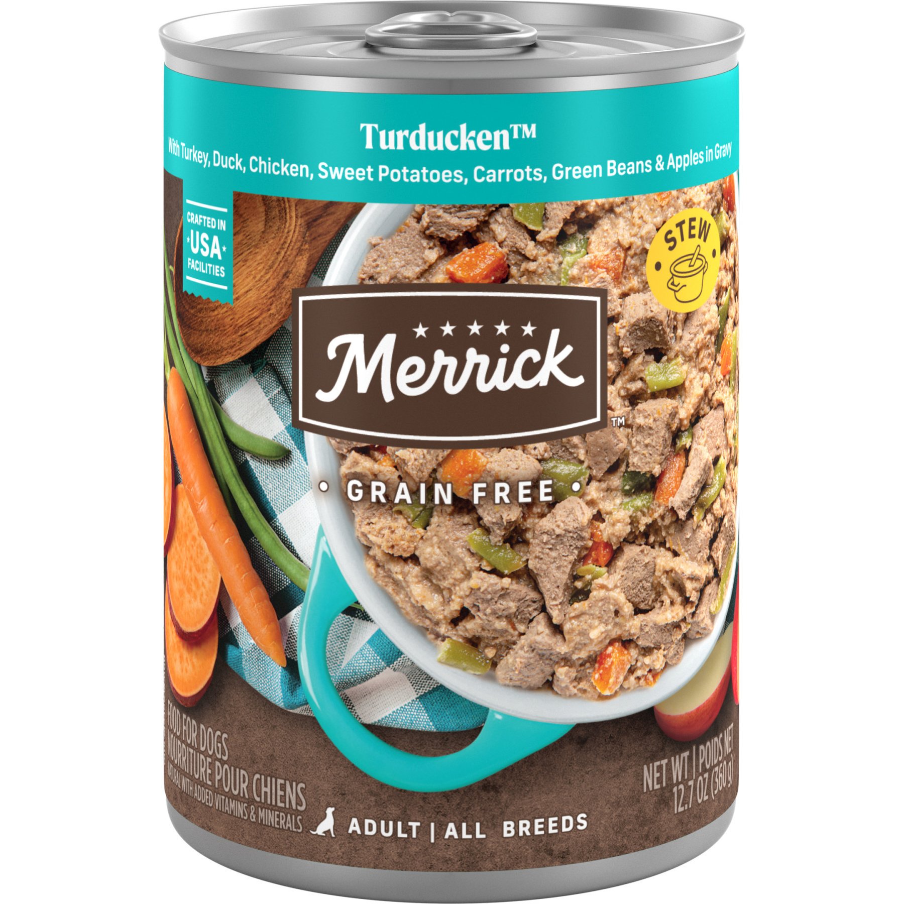 Merrick Grain-Free Wet Dog Food Turducken