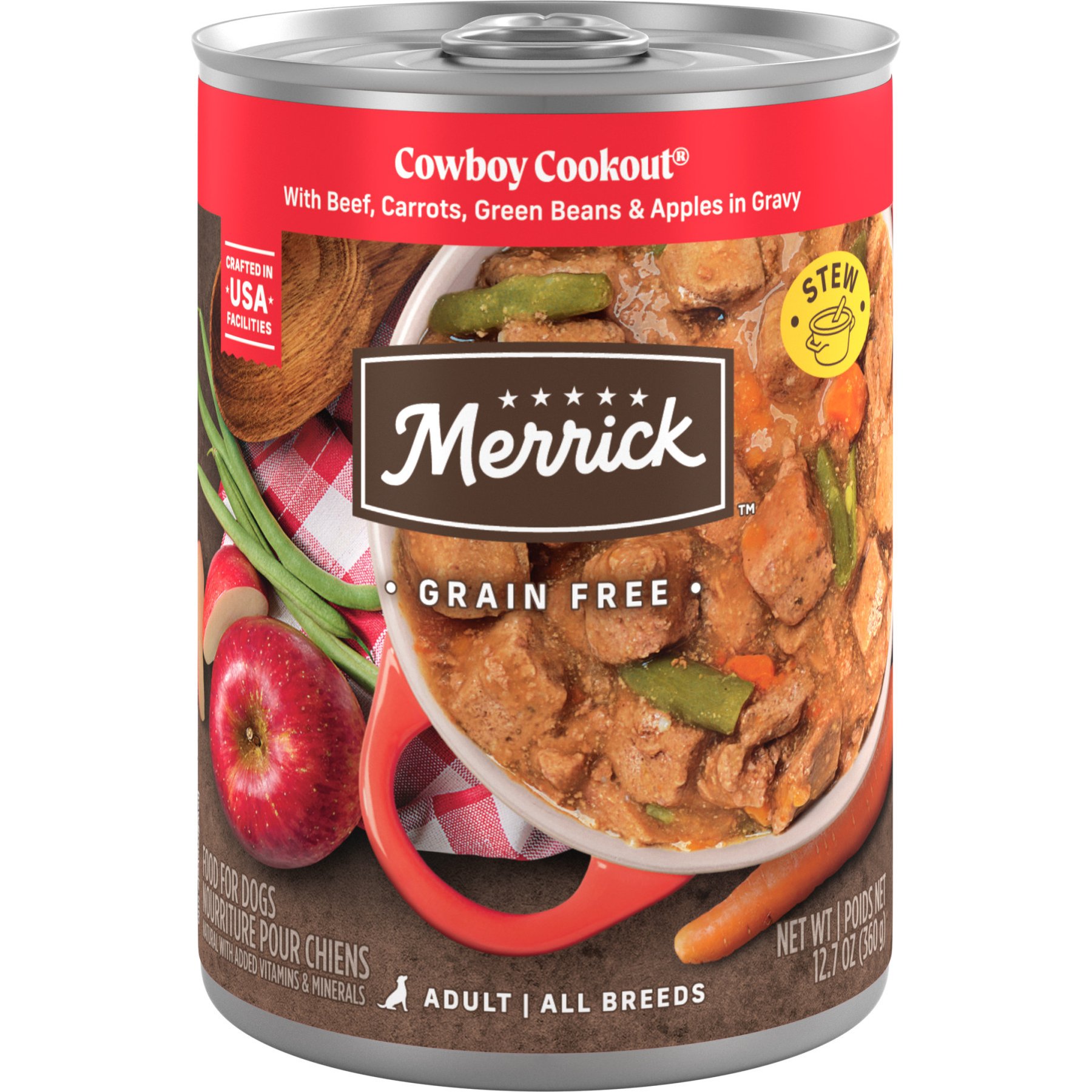 Merrick Grain-Free Wet Dog Food Cowboy Cookout