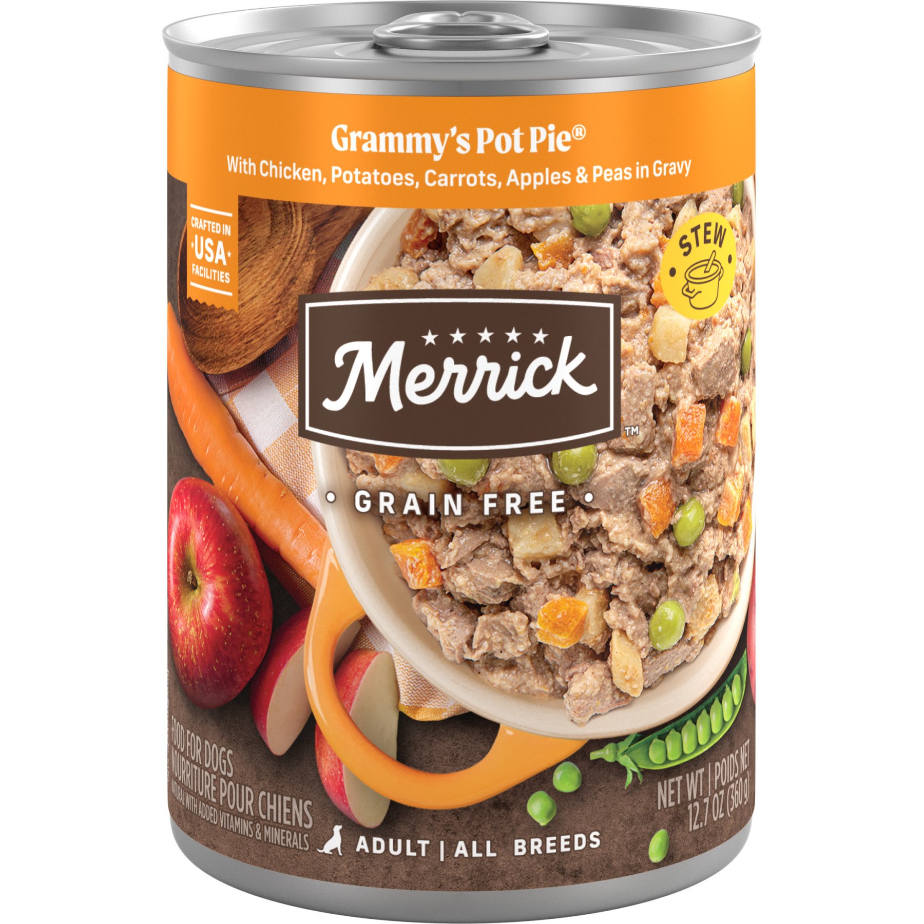 Merrick Grain-Free Wet Dog Food Grammy's Pot Pie