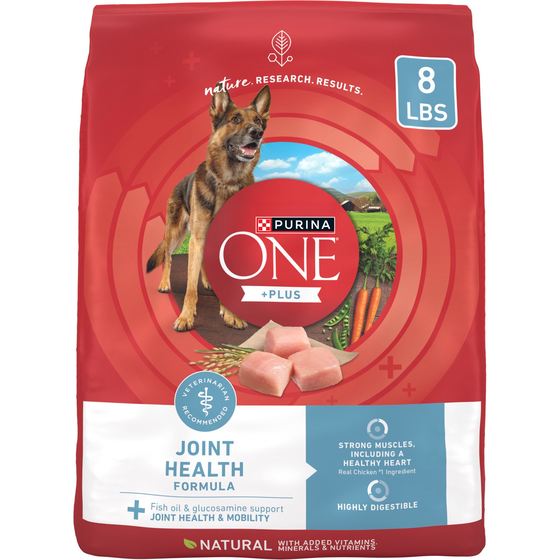 Purina ONE Plus Joint Health Formula Natural with Added Vitamins, Minerals & Nutrients Dry Dog Food