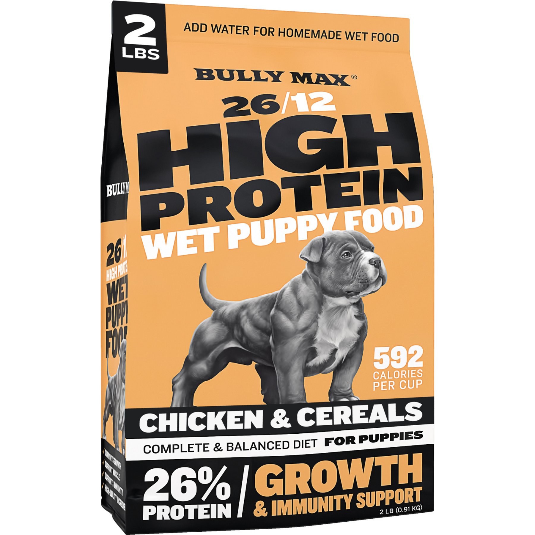 Bully Max 26/12 High-Protein Chicken Wet Puppy Food
