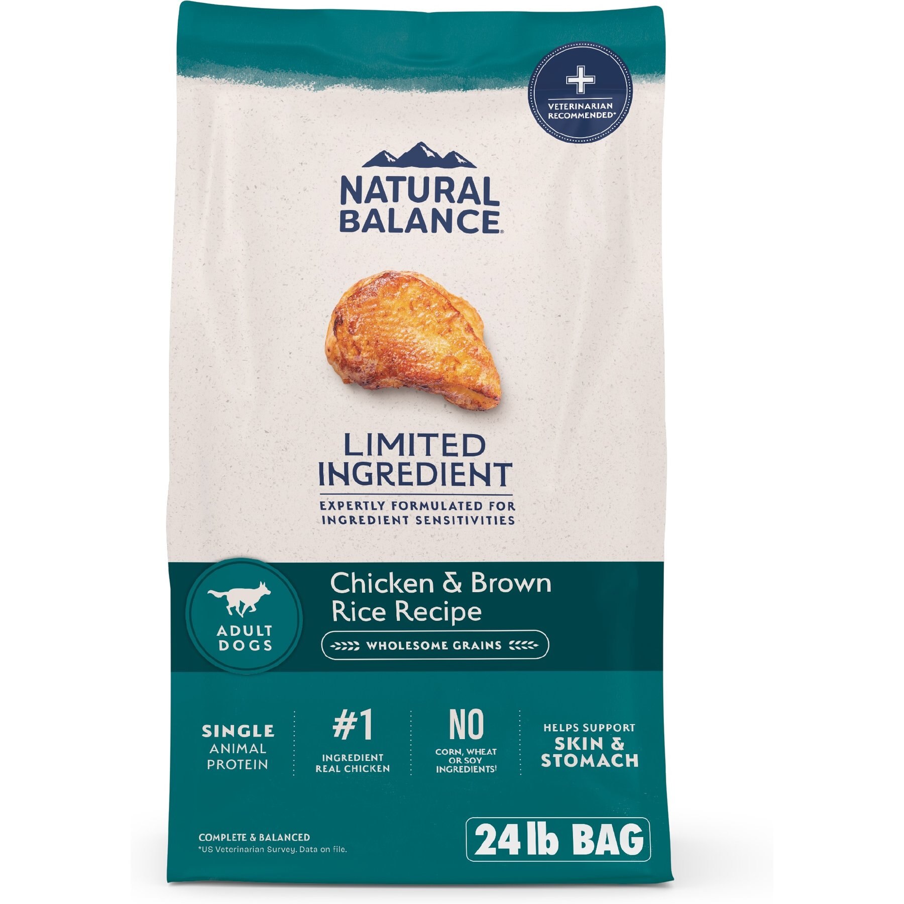 Natural Balance Limited Ingredient Chicken & Brown Rice Recipe Dry Dog Food