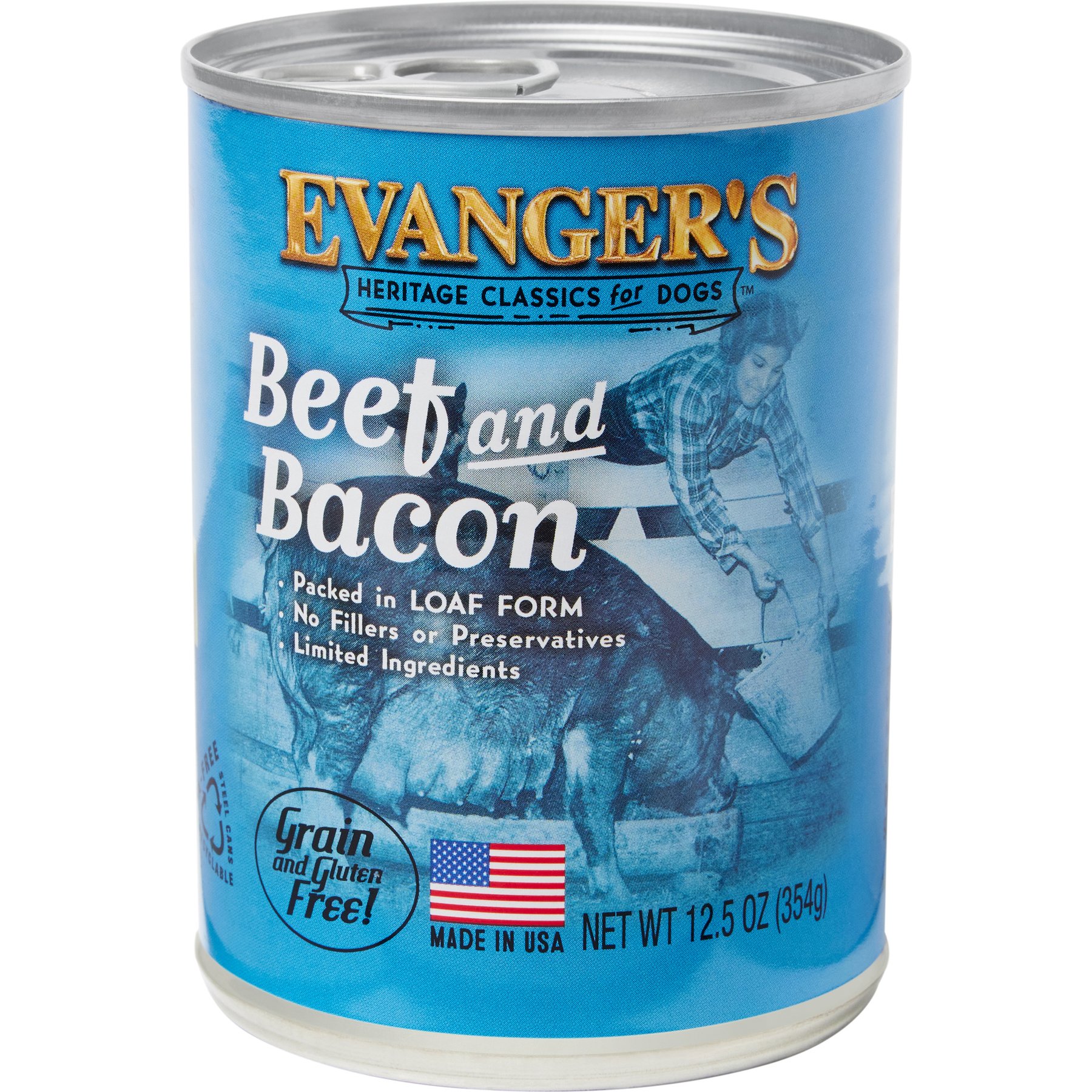 Evanger's Classic Recipes Beef & Bacon Grain-Free Canned Dog Food
