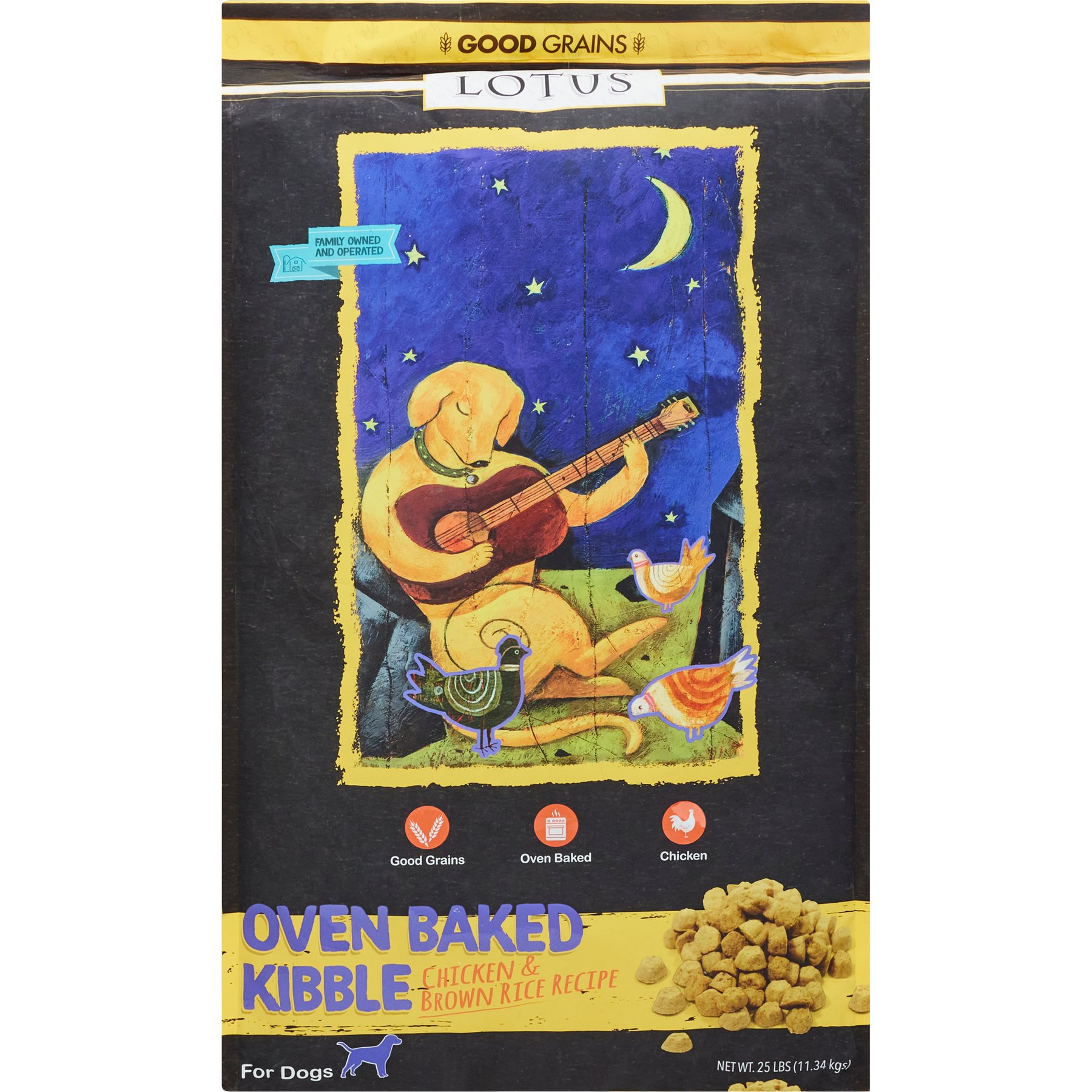 Lotus Good Grains Chicken Recipe Oven-Baked Adult Dry Dog Food