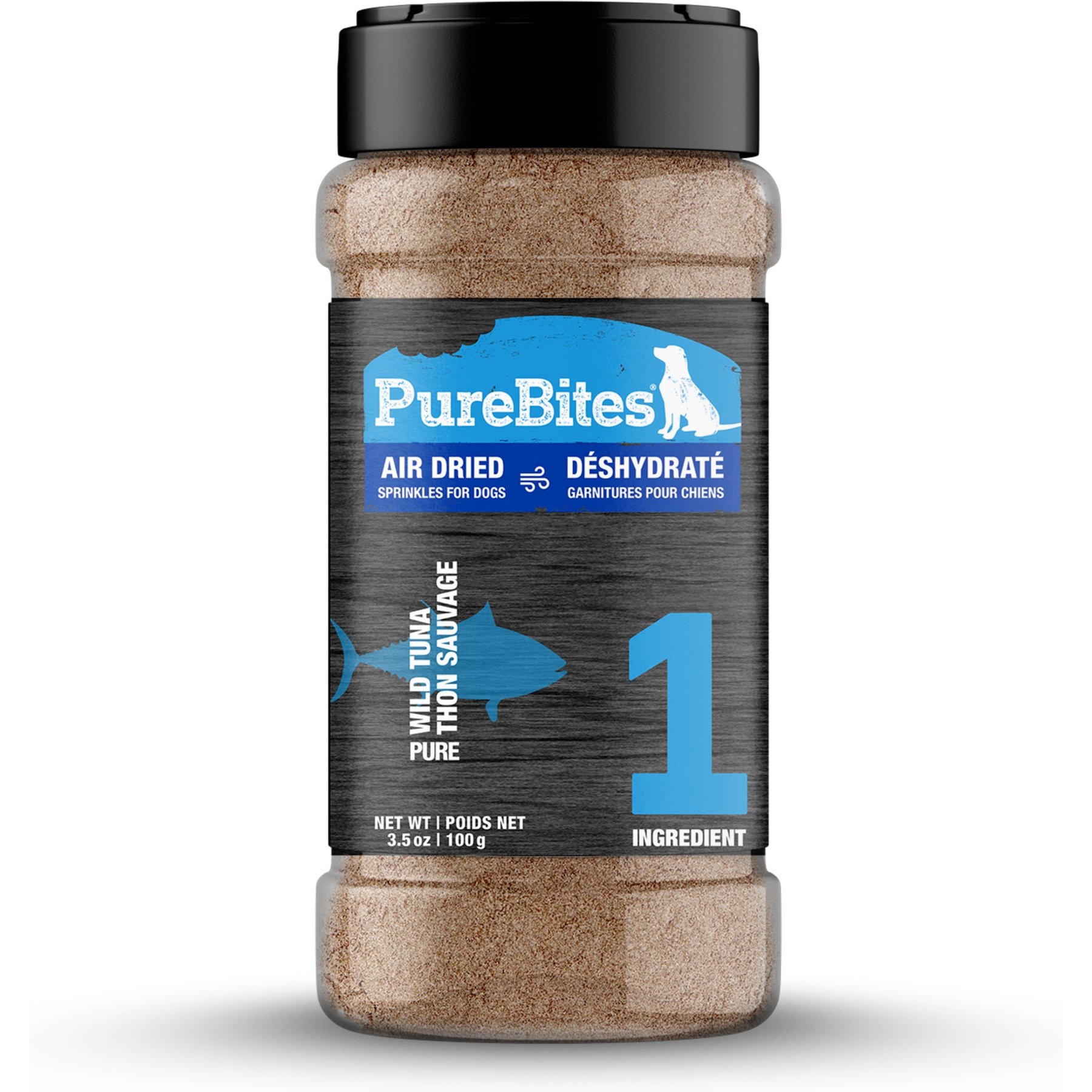 PureBites Air Dried Tuna Sprinkles Dog Food Topping