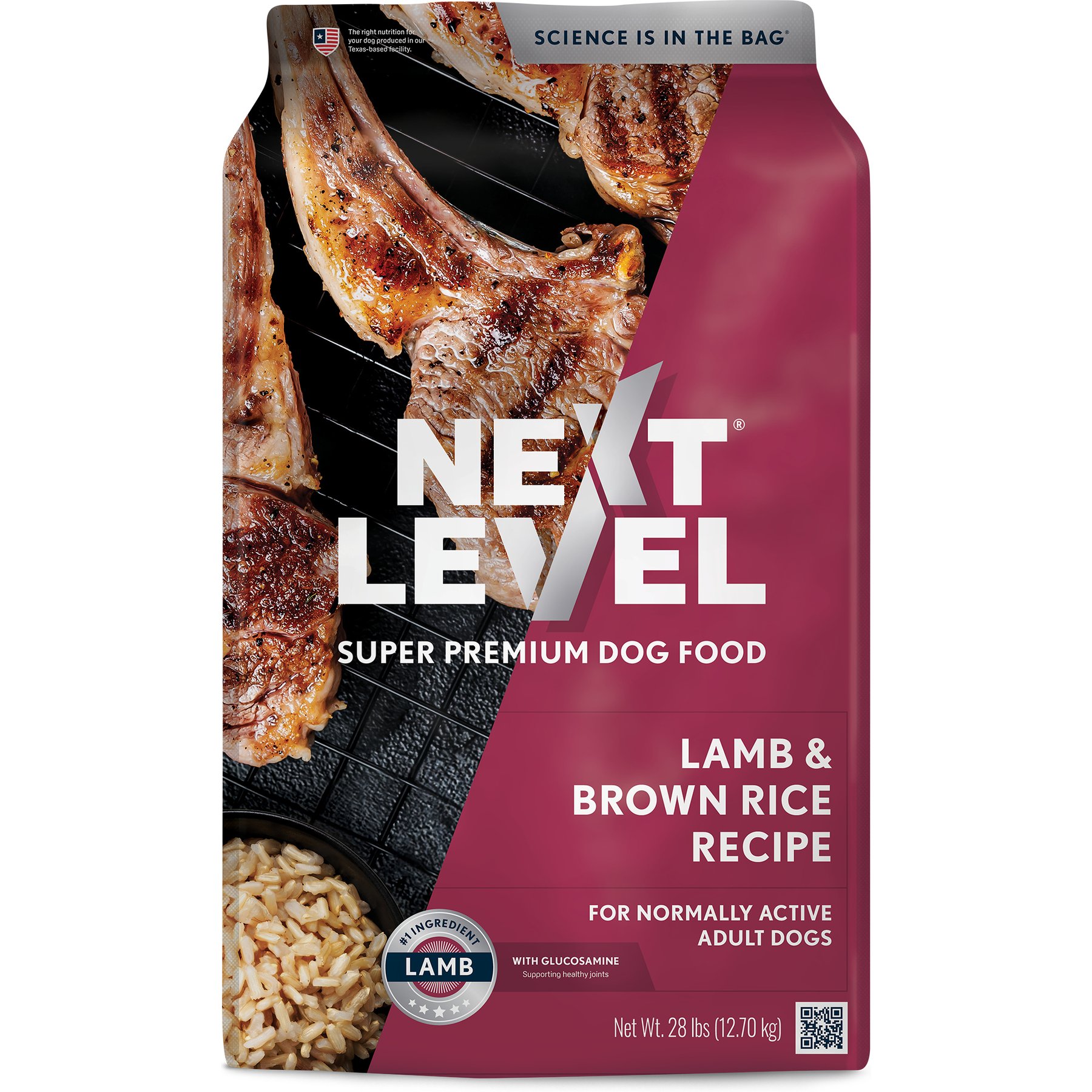 Next Level Super Premium Pet Food Lamb & Brown Rice Recipe Dry Dog Food